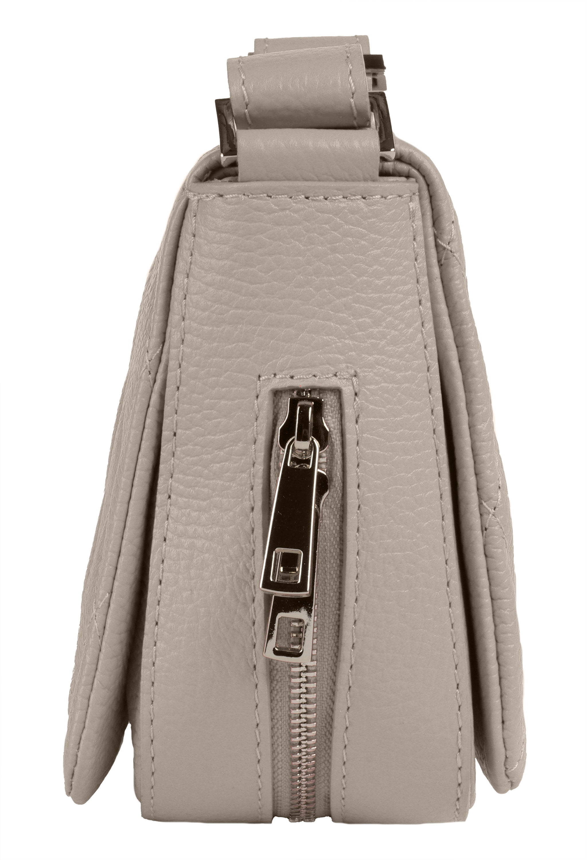 Cluty Henkeltasche, echt Leder, Made in Italy