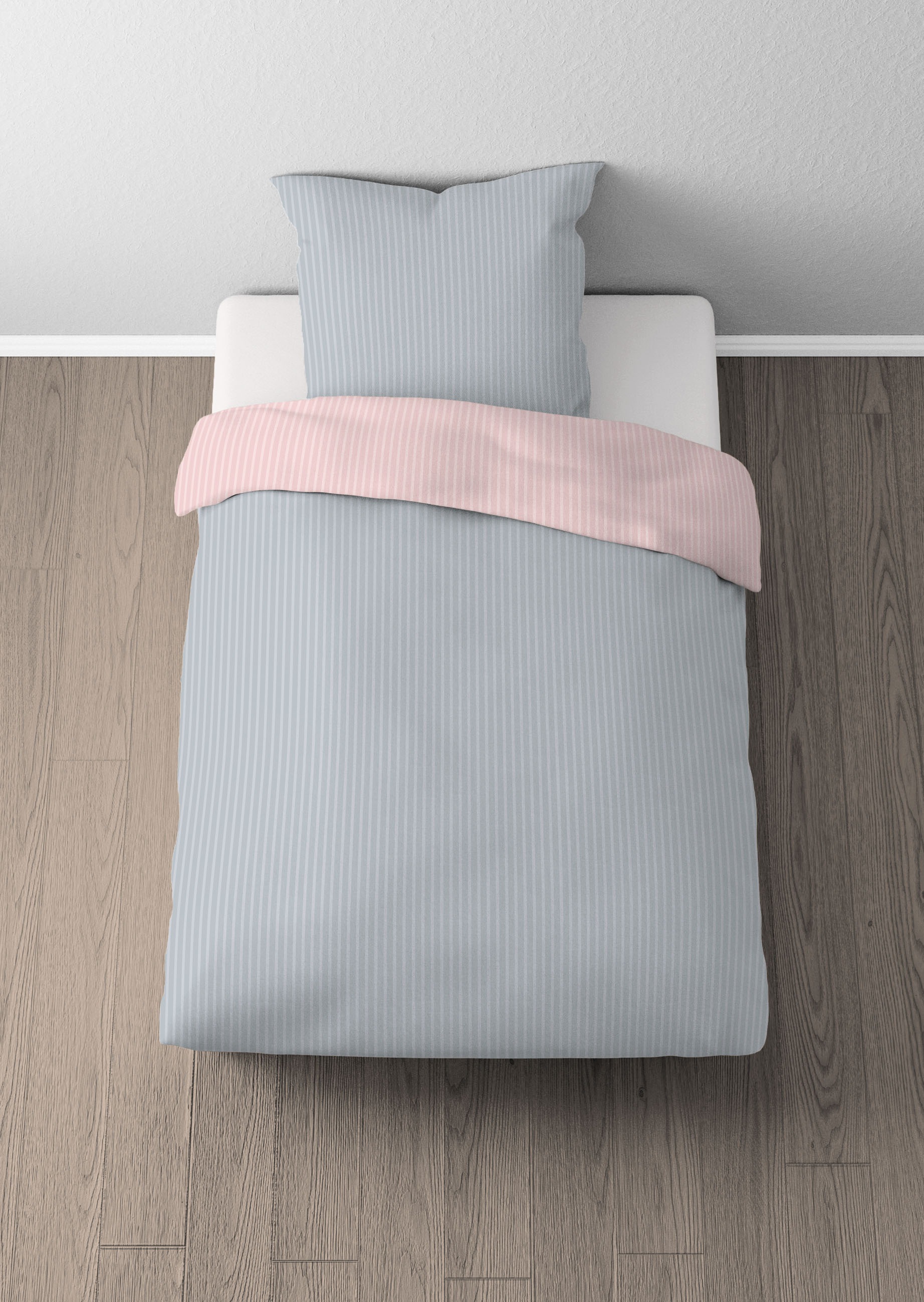 Castell - Markenbettwäsche Wendebettwäsche "0040774" 2 Stk. hautsympathisch günstig online kaufen