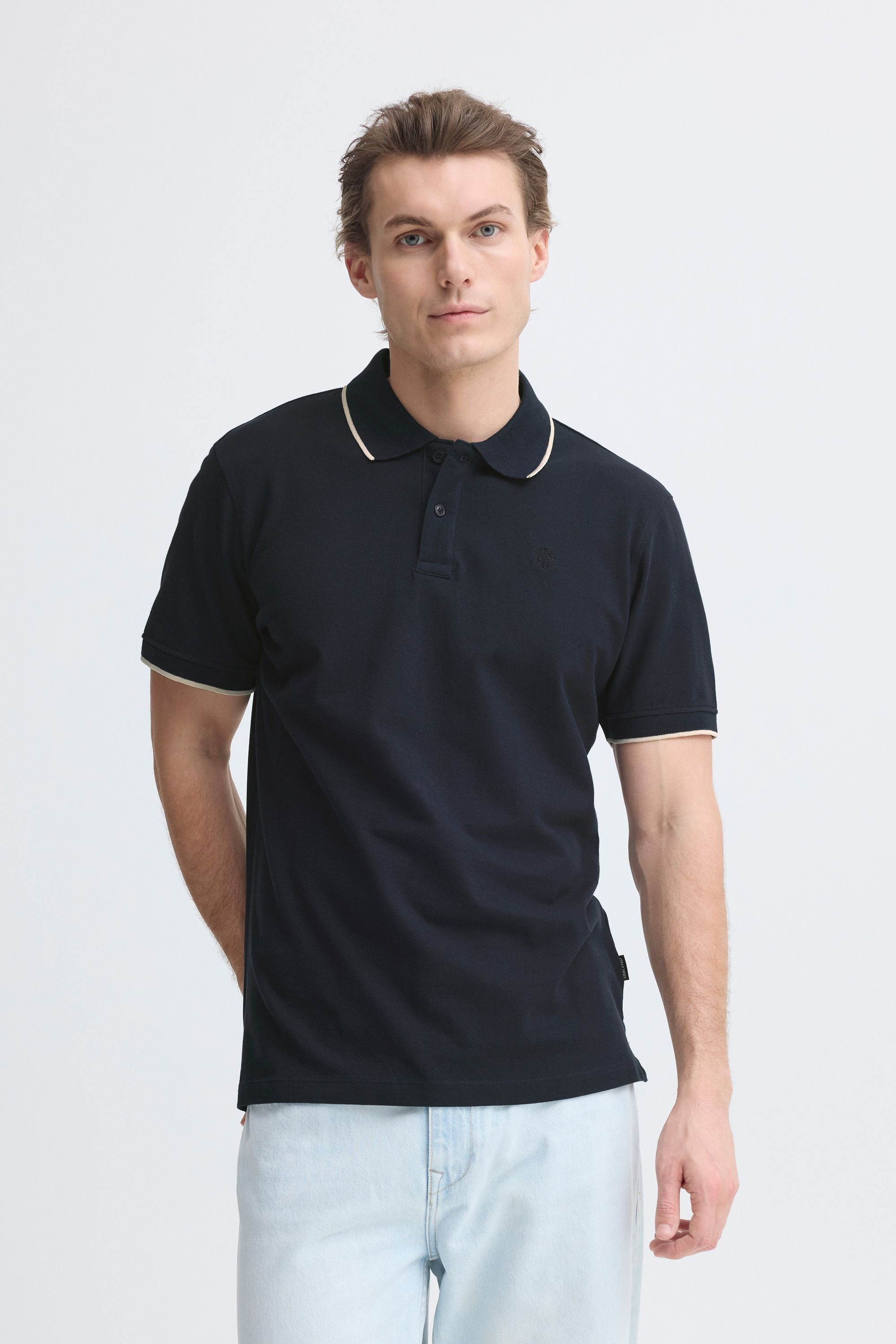 Blend Poloshirt "BHEdin" Klassisches Polo-Shirt mit kurzer Knopfleiste günstig online kaufen