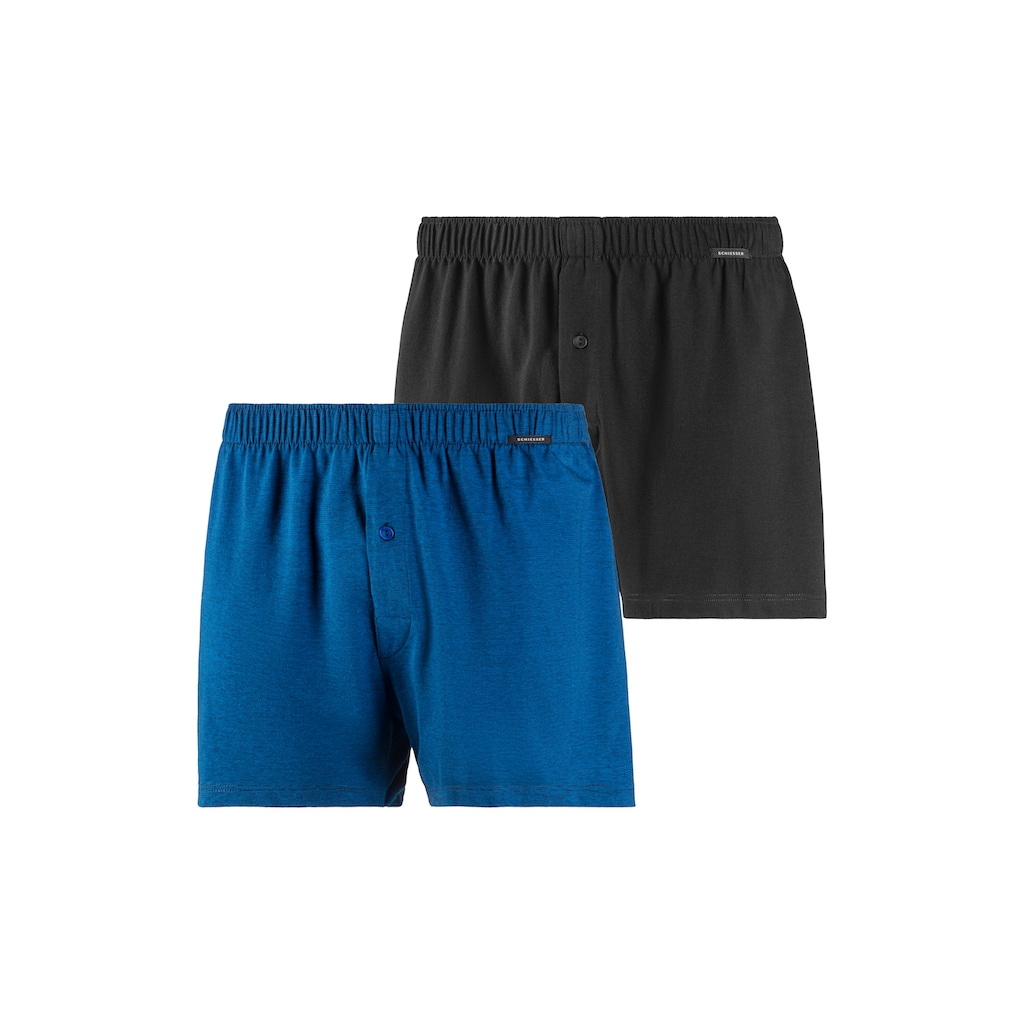 Schiesser Webboxer »"Essentials"«, (2er-Pack)