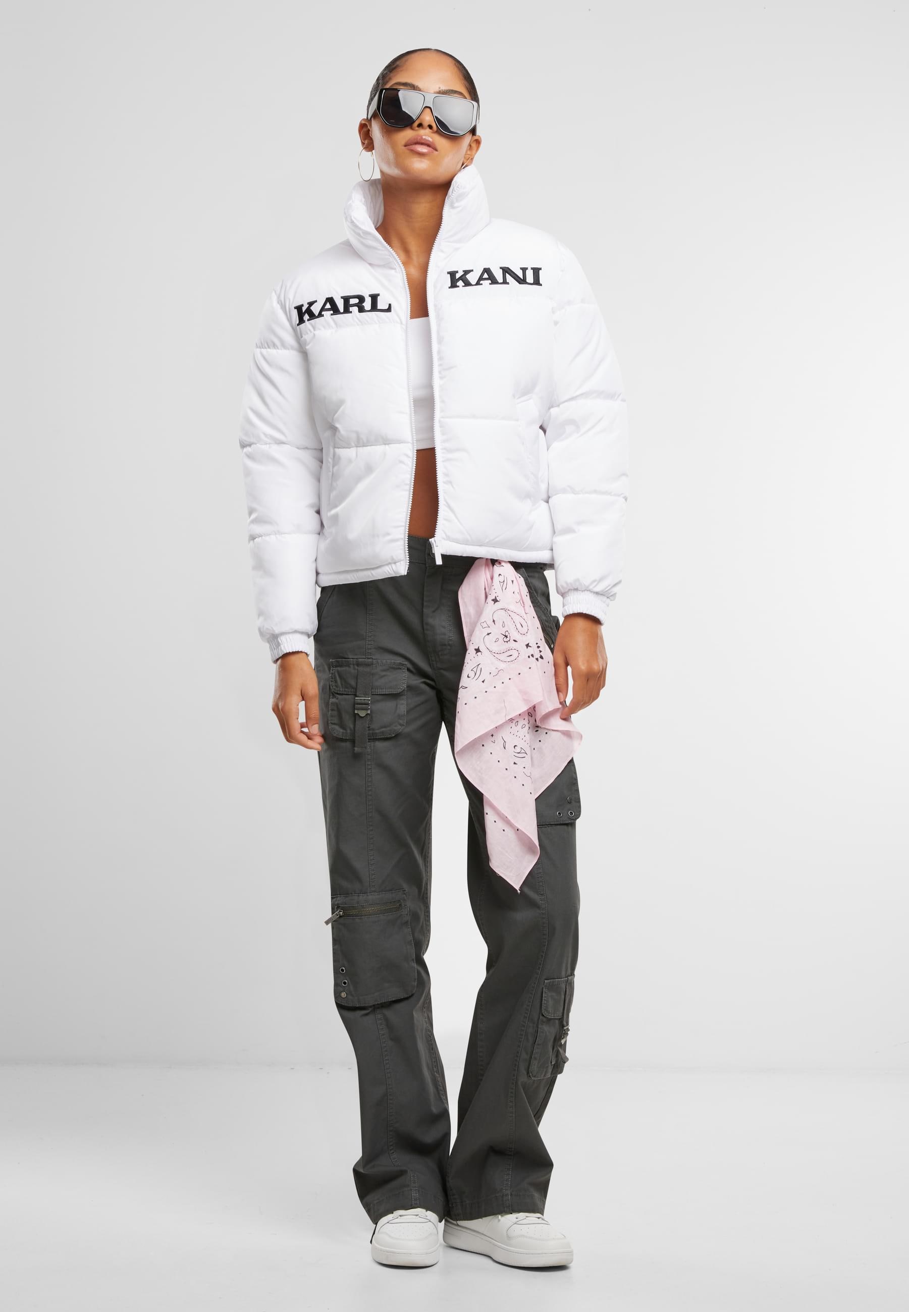 Karl Kani Winterjacke »Karl Kani Karl Kani Retro Essential Puffer Jacket«, (1 St.), ohne Kapuze