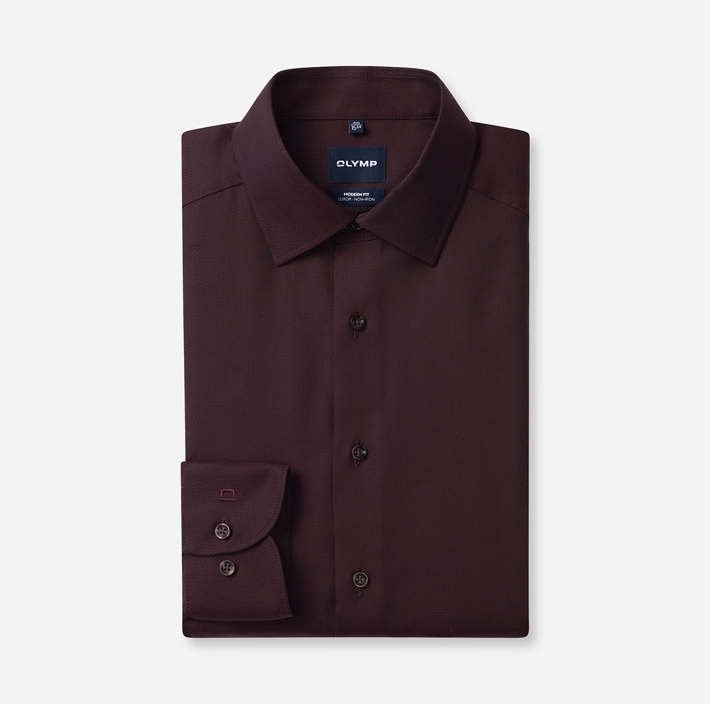 OLYMP Langarmhemd »Luxor« Businesshemd, New-Kentkragen, Modern Fit