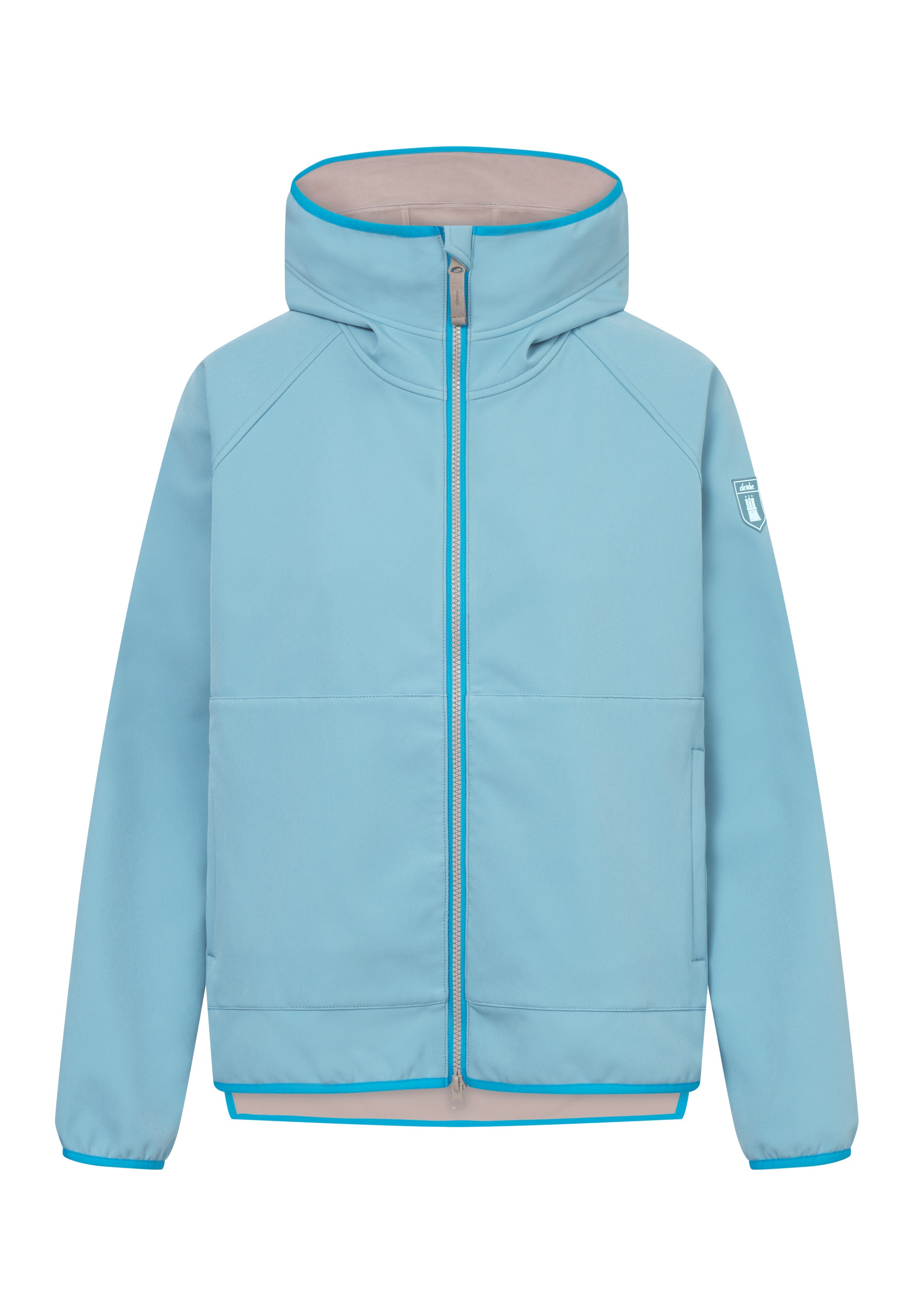 Derbe Softshelljacke "Peutby", mit Kapuze, wasserabweisend, winddicht, Kapu günstig online kaufen