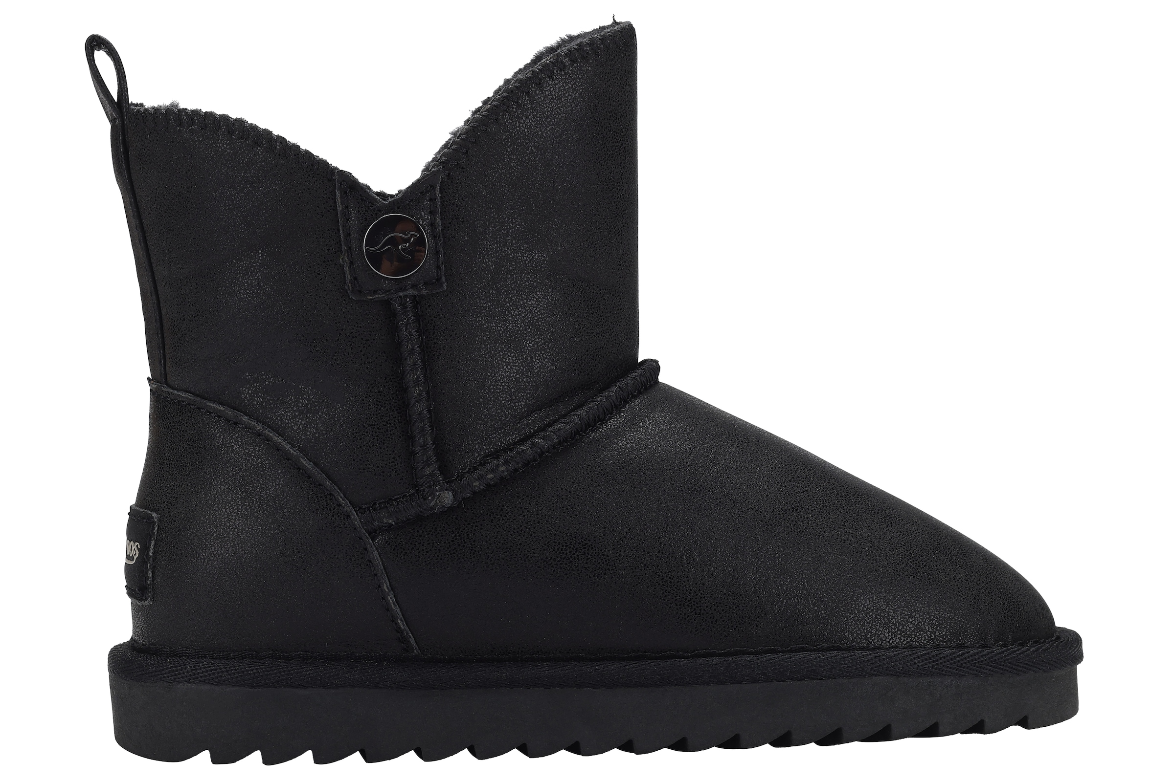 KangaROOS Schlupfboots »K-UK SILVERY«  Winterschuhe, Winterboots, Snowboots, Schlupfstiefel