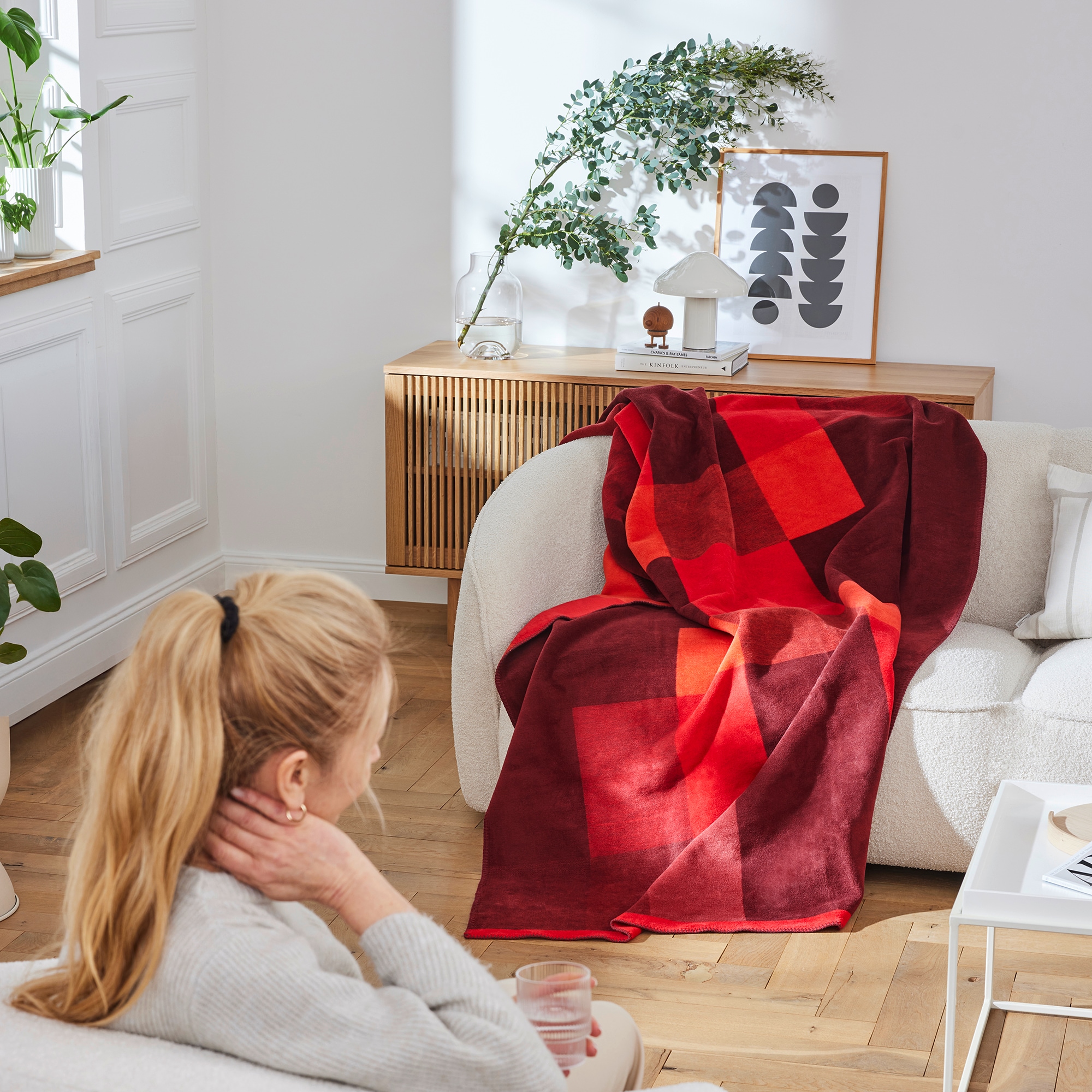 IBENA Wohndecke »Wohndecke Ravello«, modernes Design