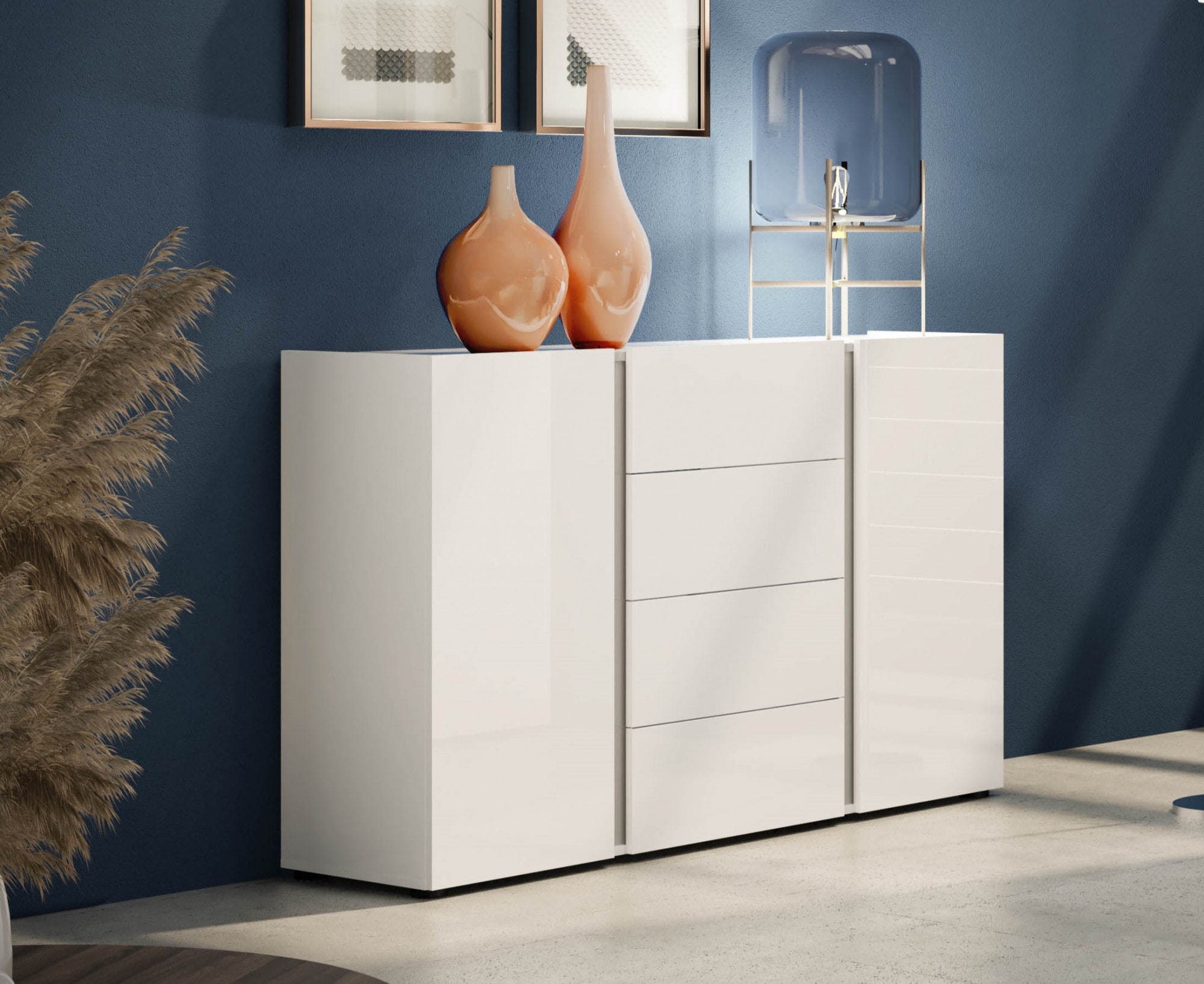Home affaire Sideboard "Atrium" 1 Stk. tlg. günstig online kaufen