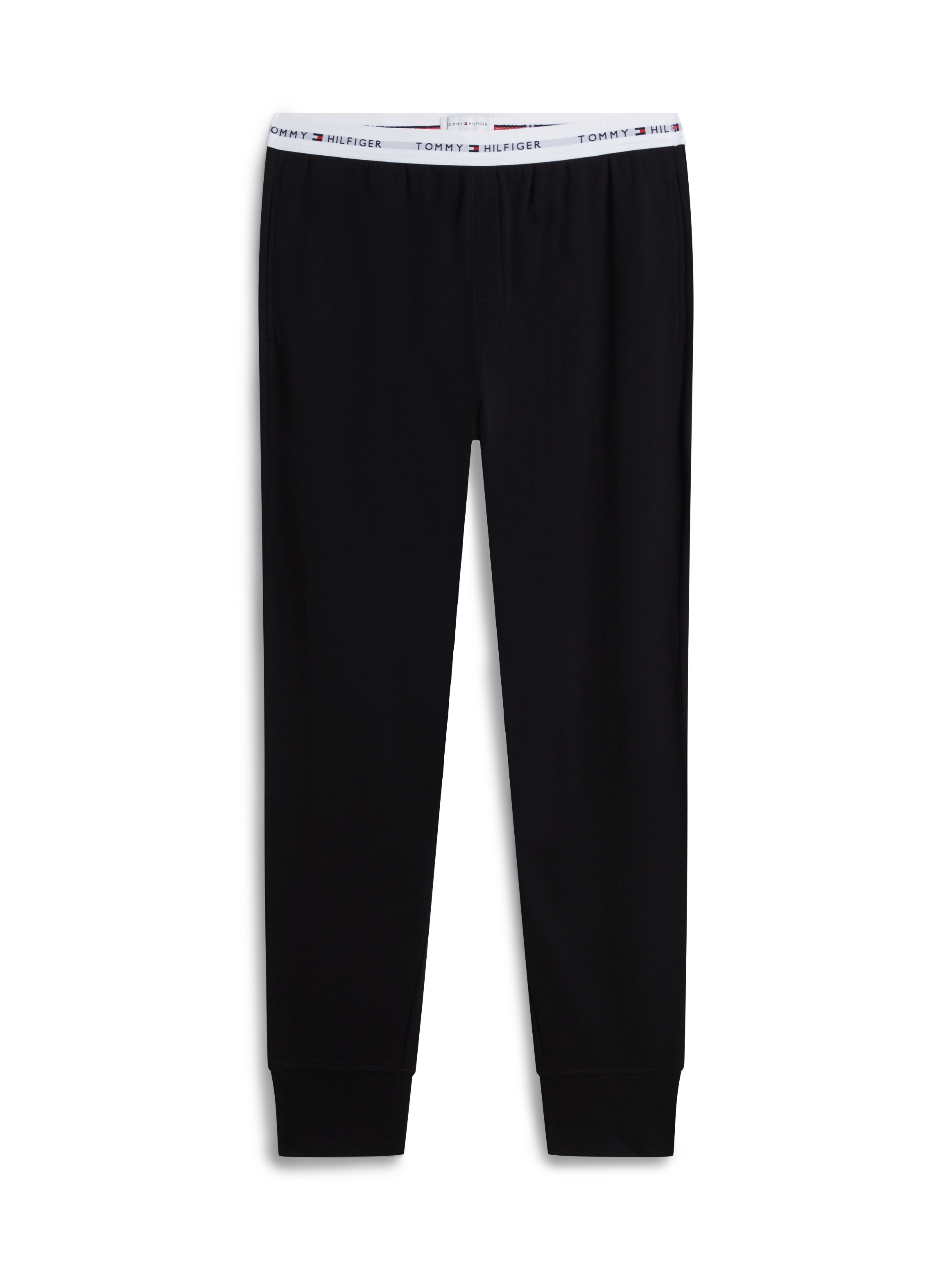 Tommy Hilfiger Underwear Pyjamahose »JERSEY CUFFED«  mit Bündchen und Logos