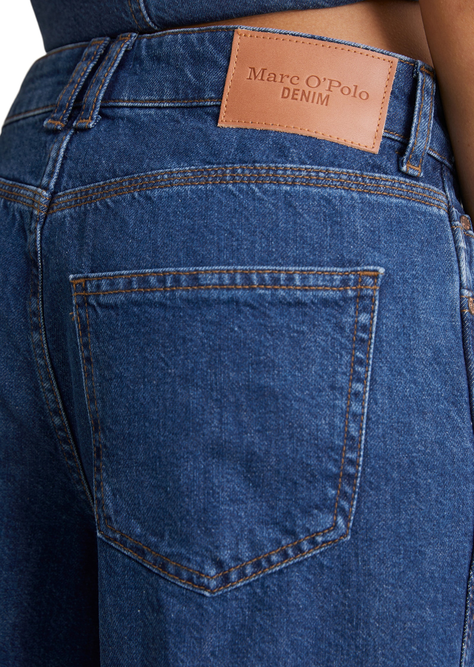 Marc O'Polo DENIM Shorts »aus Rigid Denim ohne Elasthan«