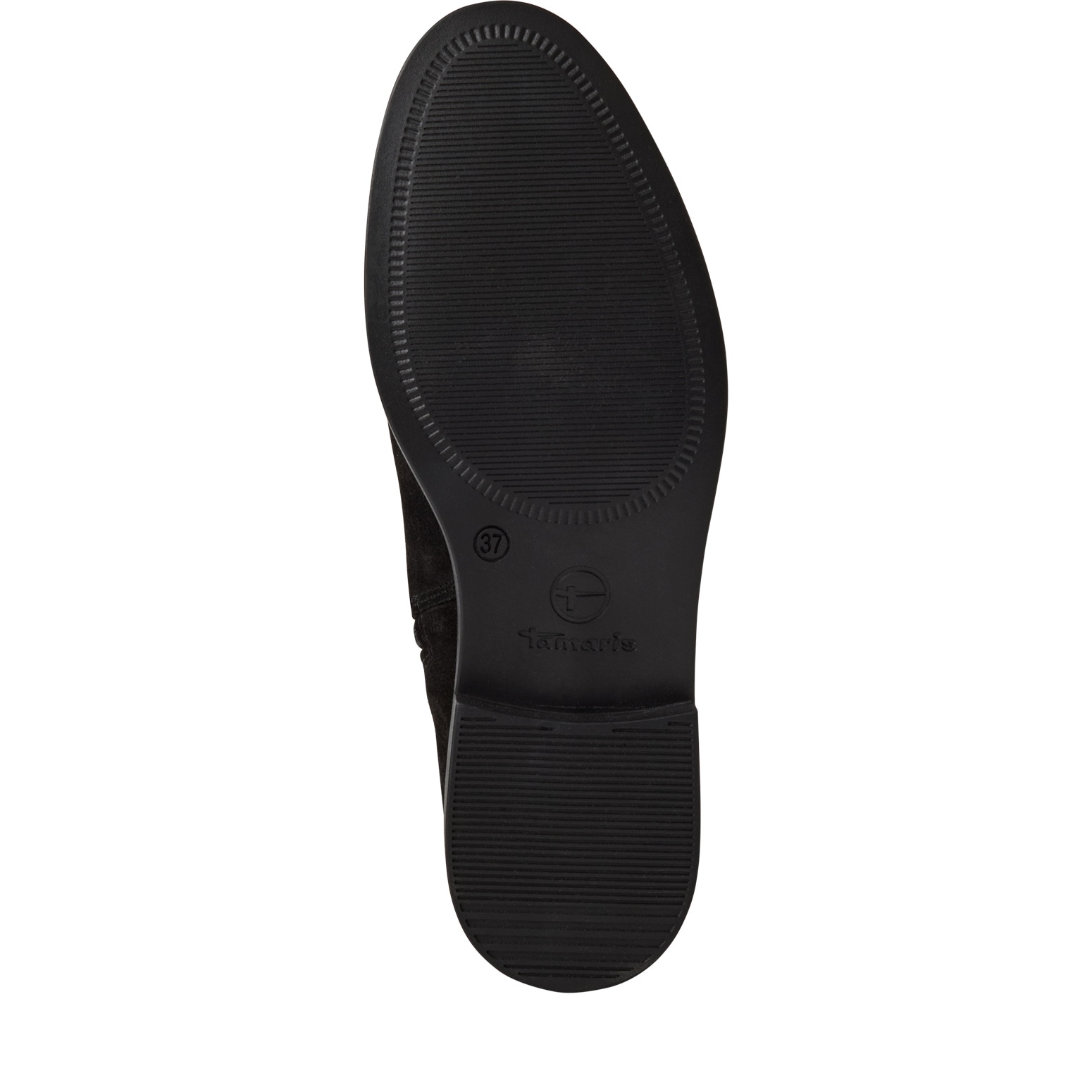 Tamaris Stiefelette, Blockabsatz, Boots mit Falten im slouchy Look