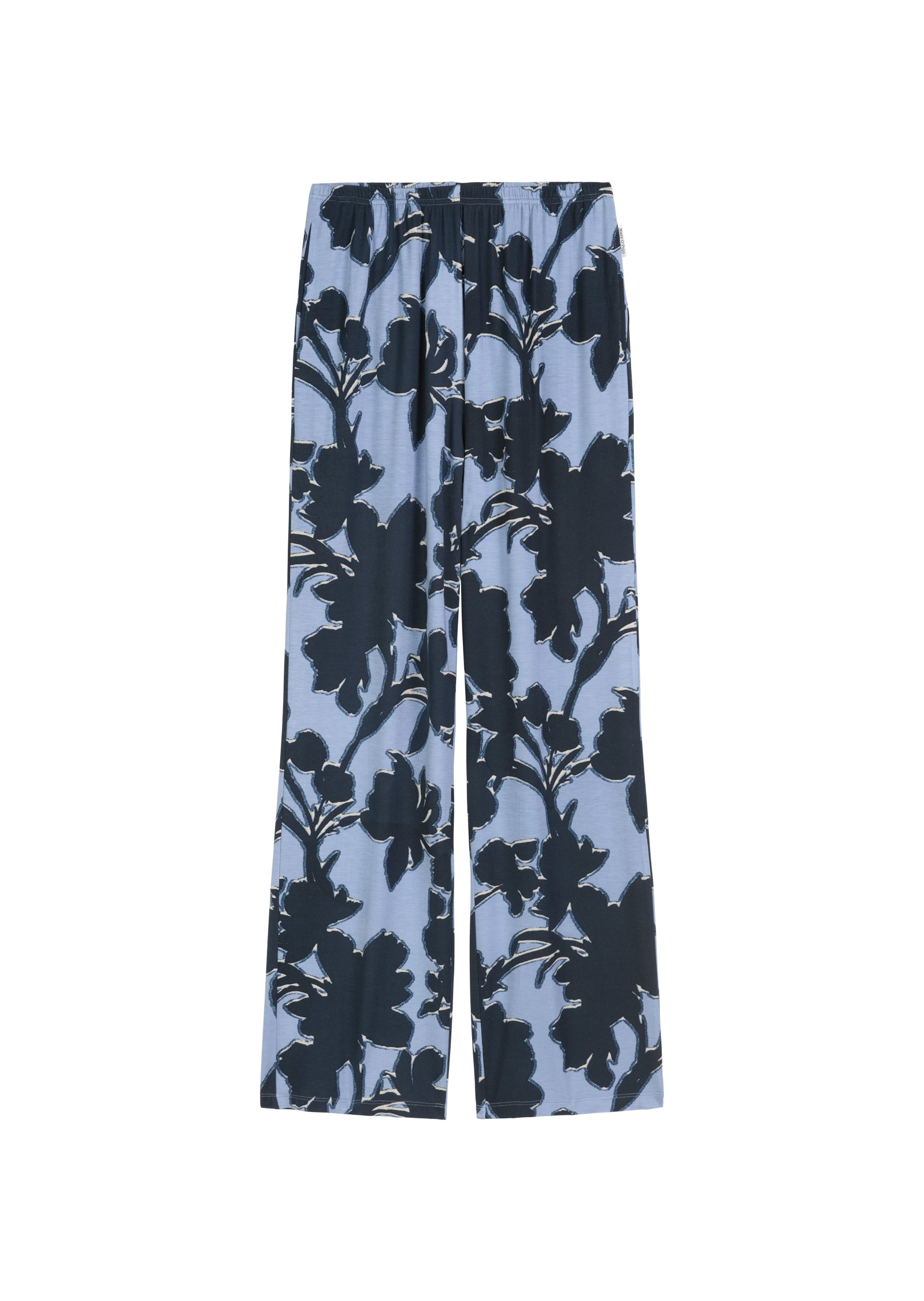 Marc O'Polo Loungehose »Mix N Match Cotton Modal«, floraler Print, seitliche Taschen, weites Bein