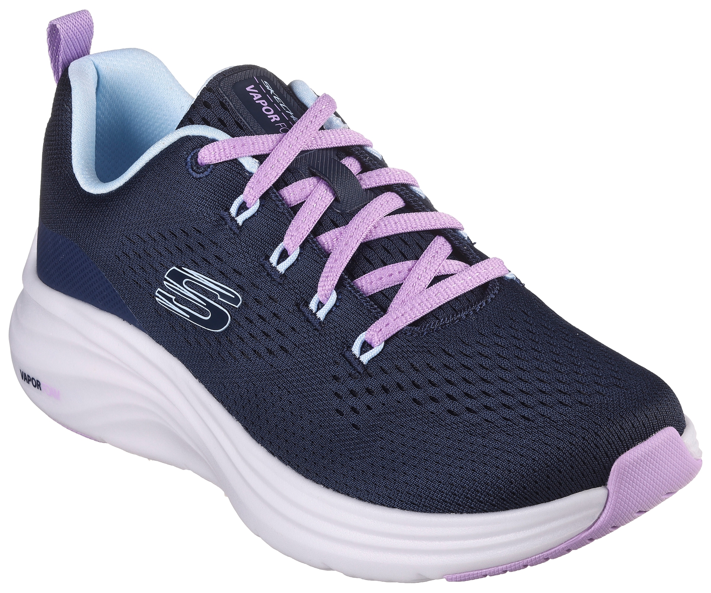 Skechers Sneaker "VAPOR FOAM-", mit dezenten Kontrastdetails, Freizeitschuh, Halbschuh, Schnürschuh