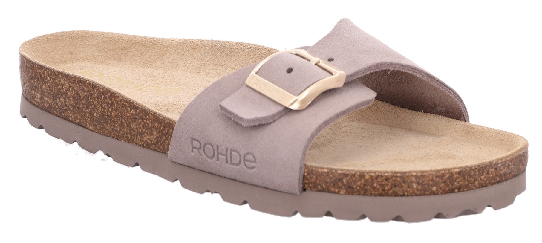 Rohde Pantolette Sommerschuh, Schlappen mit vorgeformtem Softfußbett günstig online kaufen
