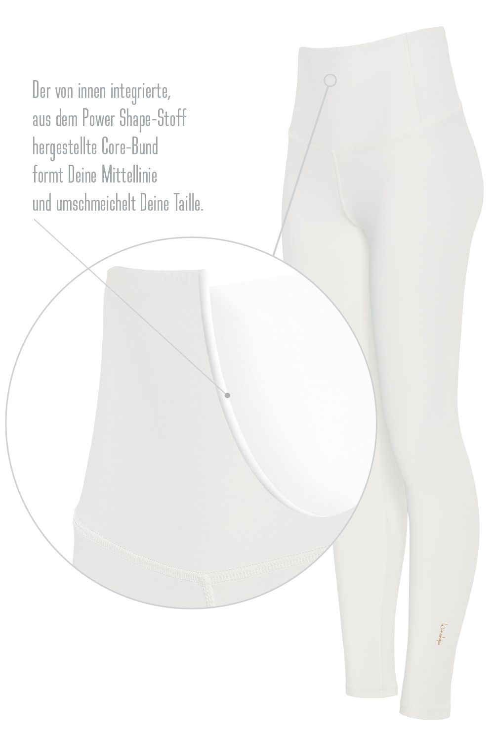Winshape Leggings »Functional Comfort HWL117C«, mit V-Shape Applikation und Core-Bund
