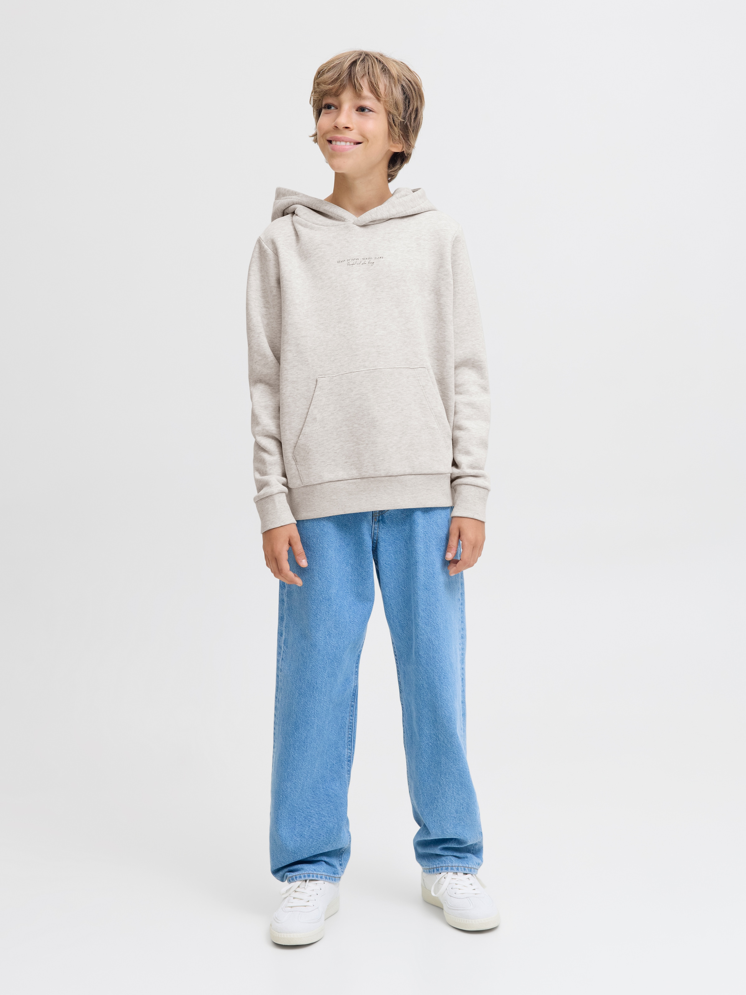 Jack & Jones Junior Kapuzensweatshirt »JJKENJI SWEAT HOOD JNR«
