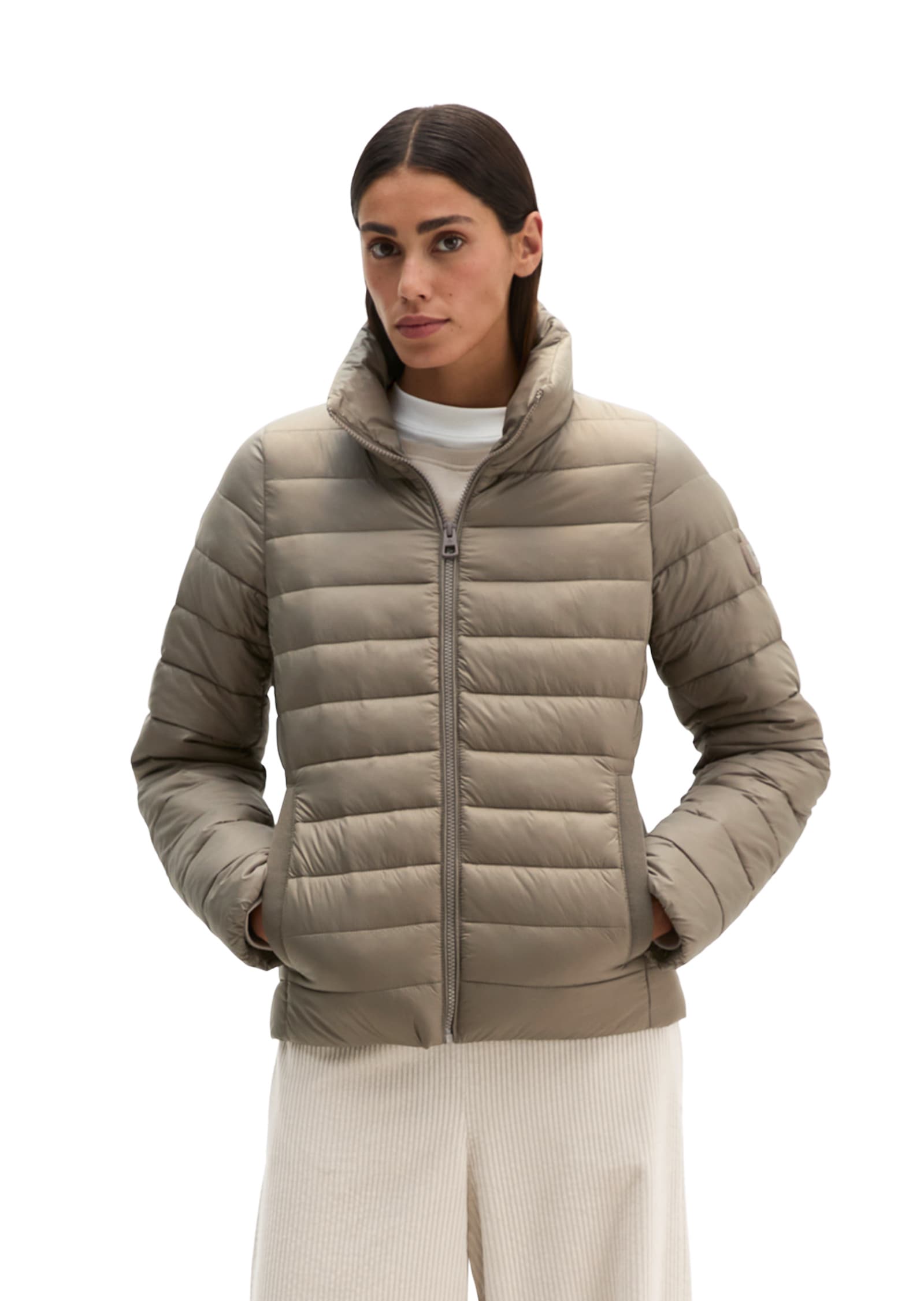 Marc OPolo Outdoorjacke "mit recycelten Materialien" ohne Kapuze