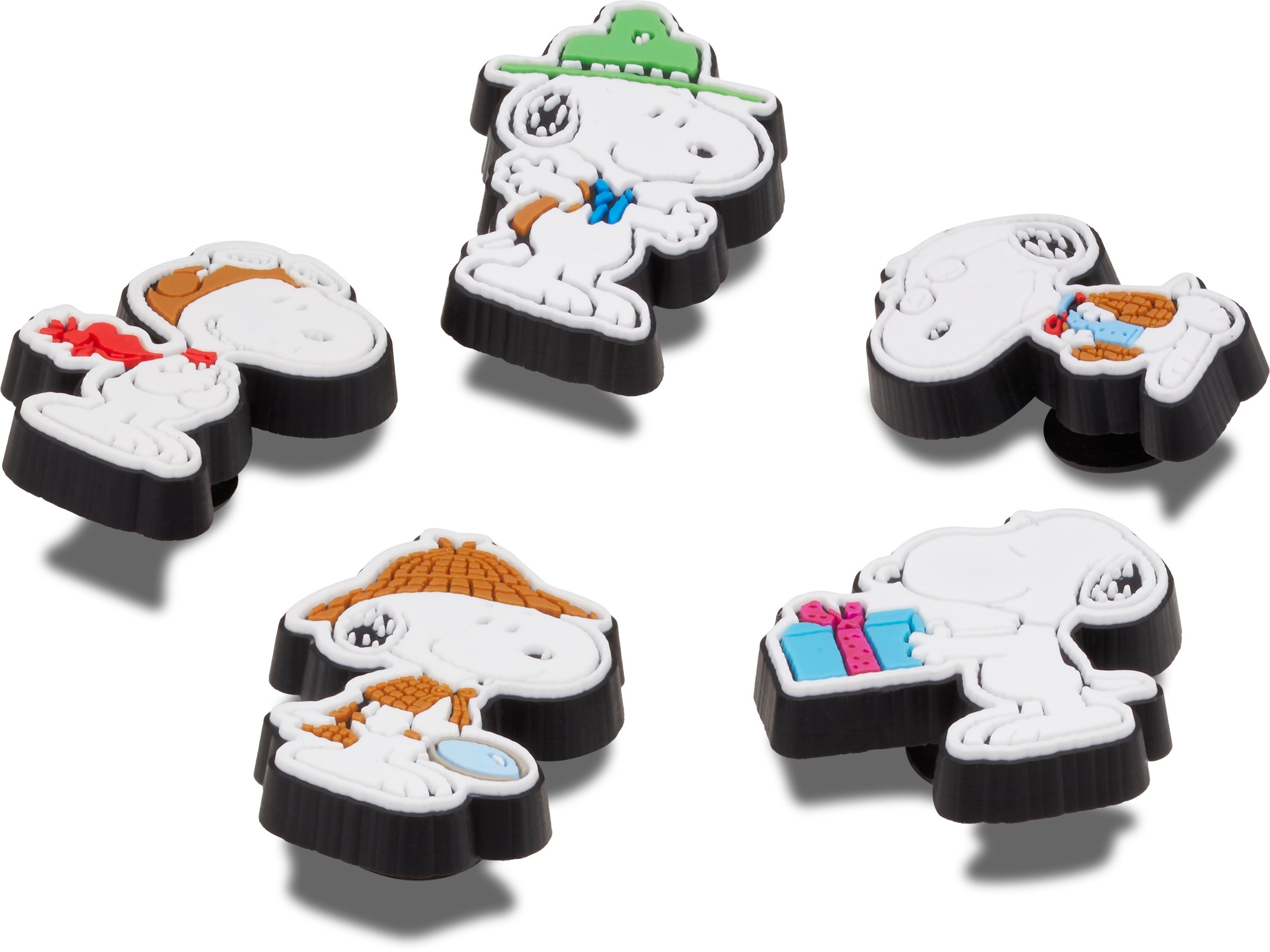 Schuhanstecker ▷ Peanuts«, | für Snoopy-Motiven Jahren (Set, verschiedenen 5 BAUR tlg., für Spielzeug. unter geeignet), mit »Jibbitz™ Crocs 3 Kein Nicht Kinder
