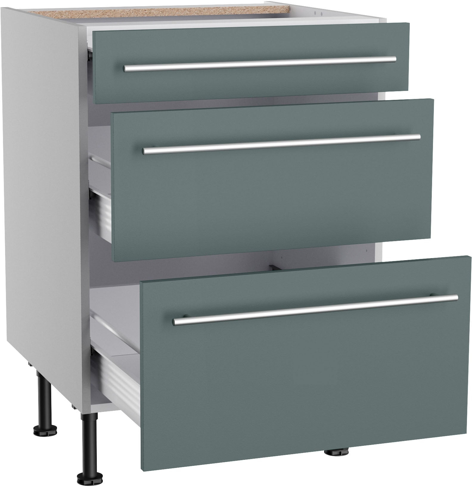 OPTIFIT Unterschrank »Bern2«, Breite 60 cm, 1 Schubkasten, 2 Auszüge