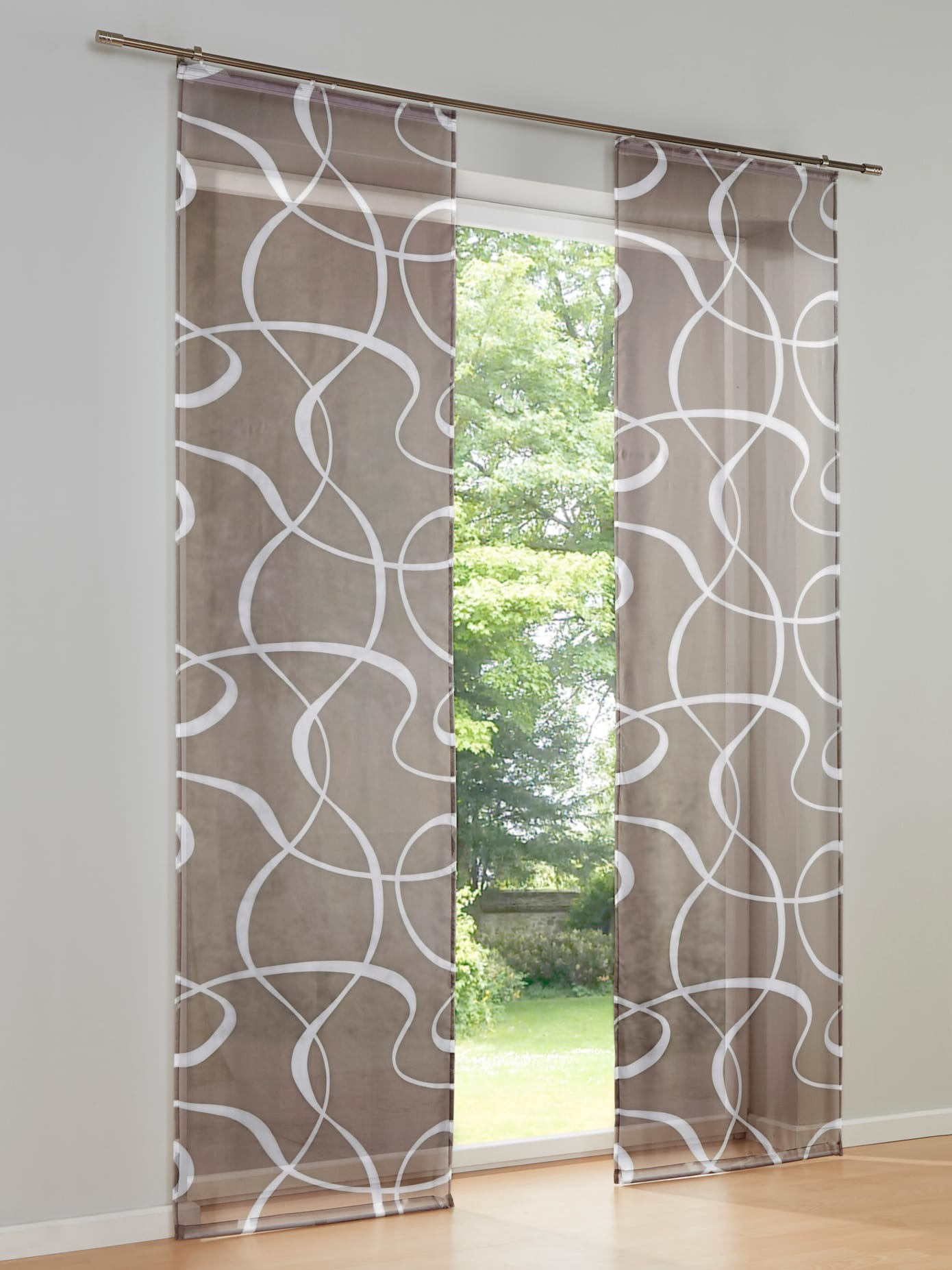 heine home Schiebegardine Klettschiene 1 Stk. tlg. günstig online kaufen