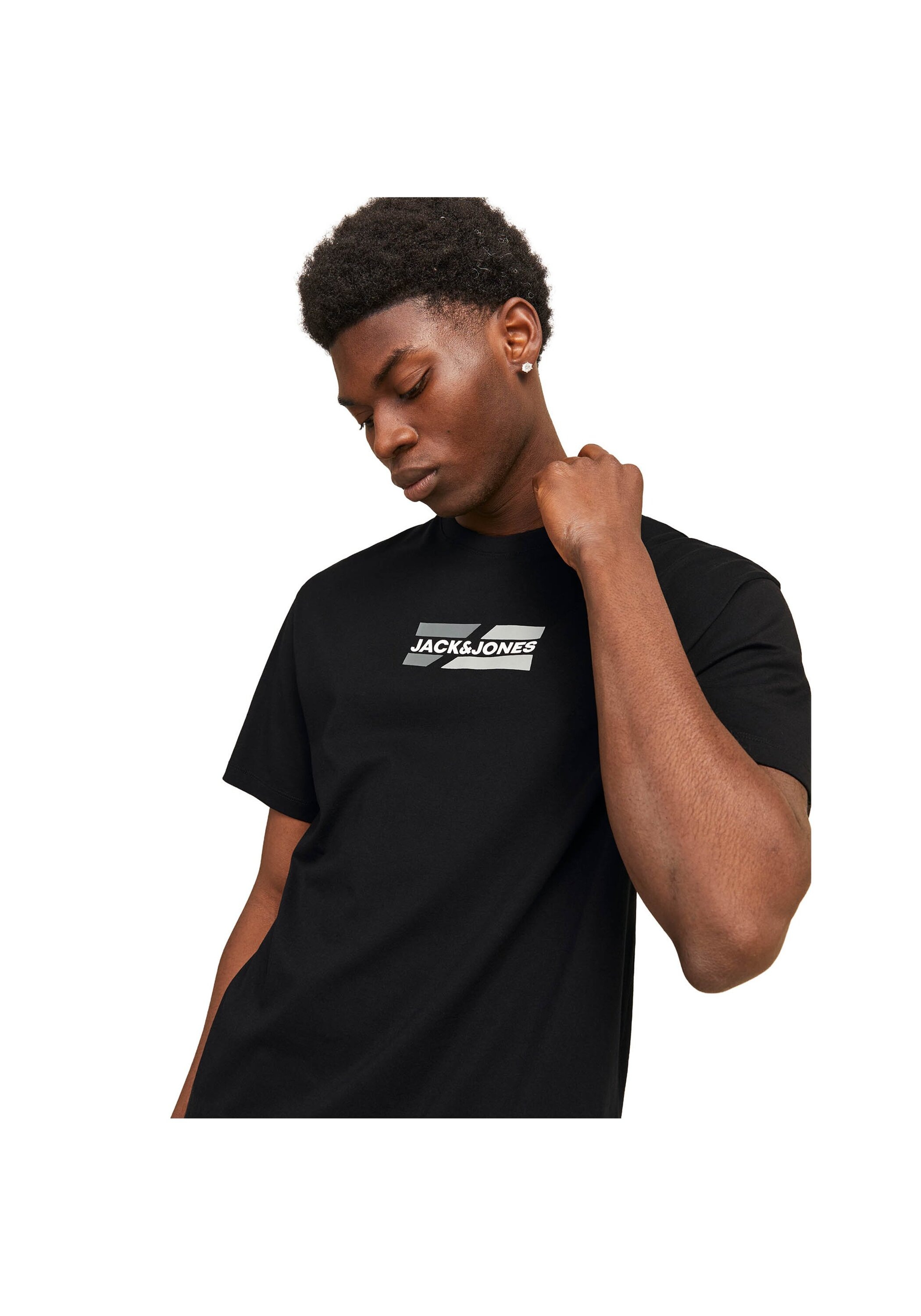 Jack & Jones T-Shirt »T-Shirt JJECORP GRAPHIC TEE SS 3PK 3er Pack« 3 tlg.