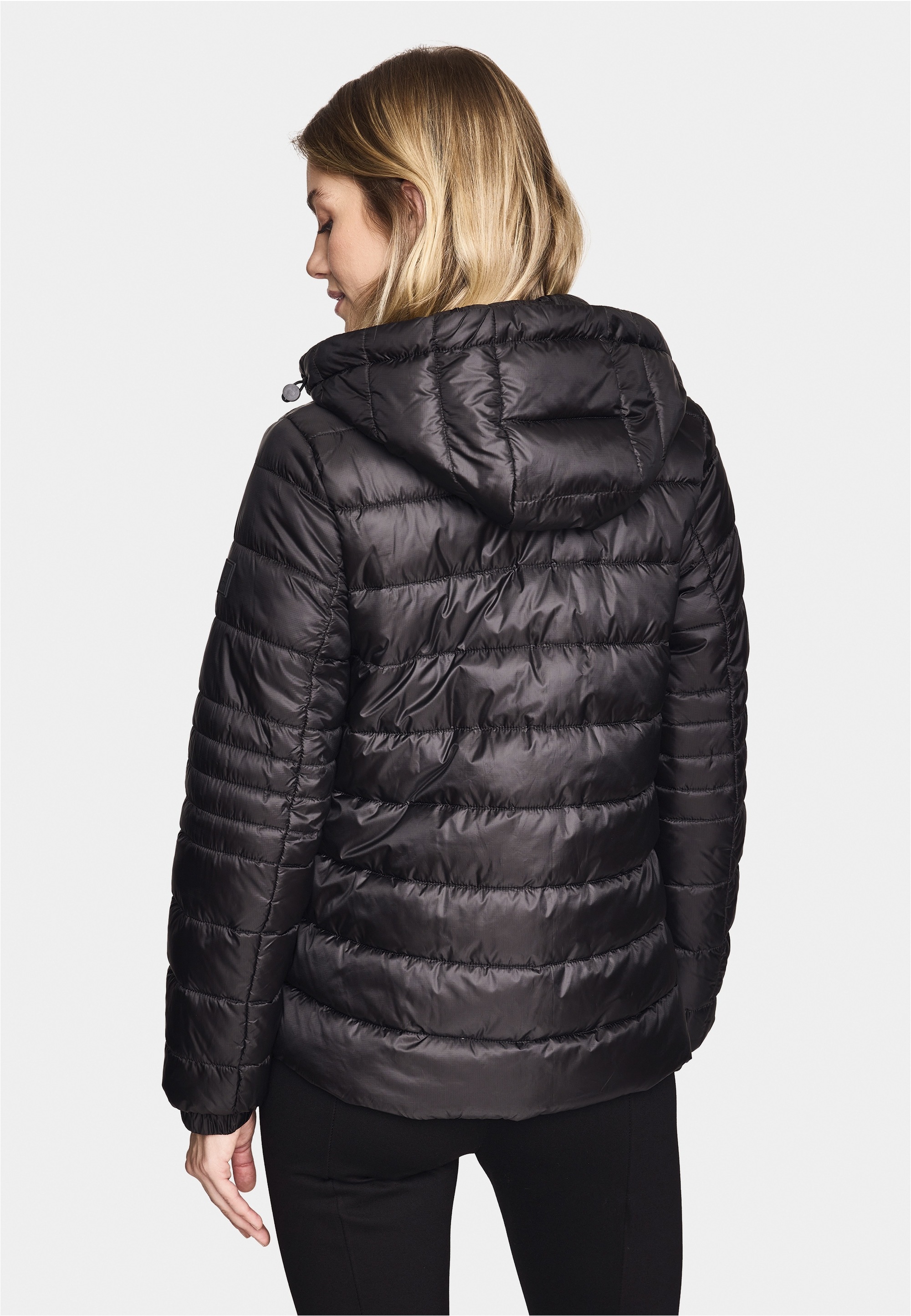 New Canadian Steppjacke, mit glänzendem Finish