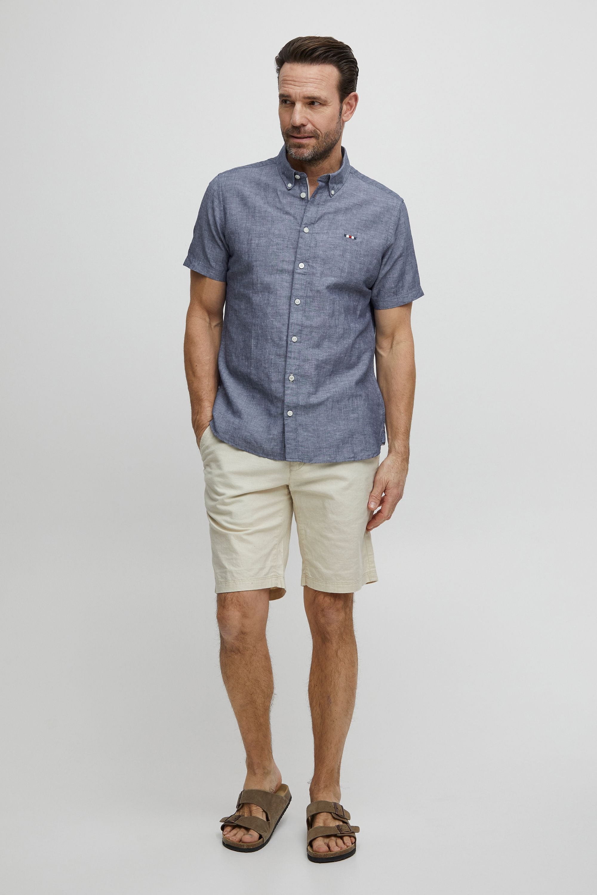 FQ1924 Kurzarmshirt "Kurzarmhemd FQErlend" günstig online kaufen