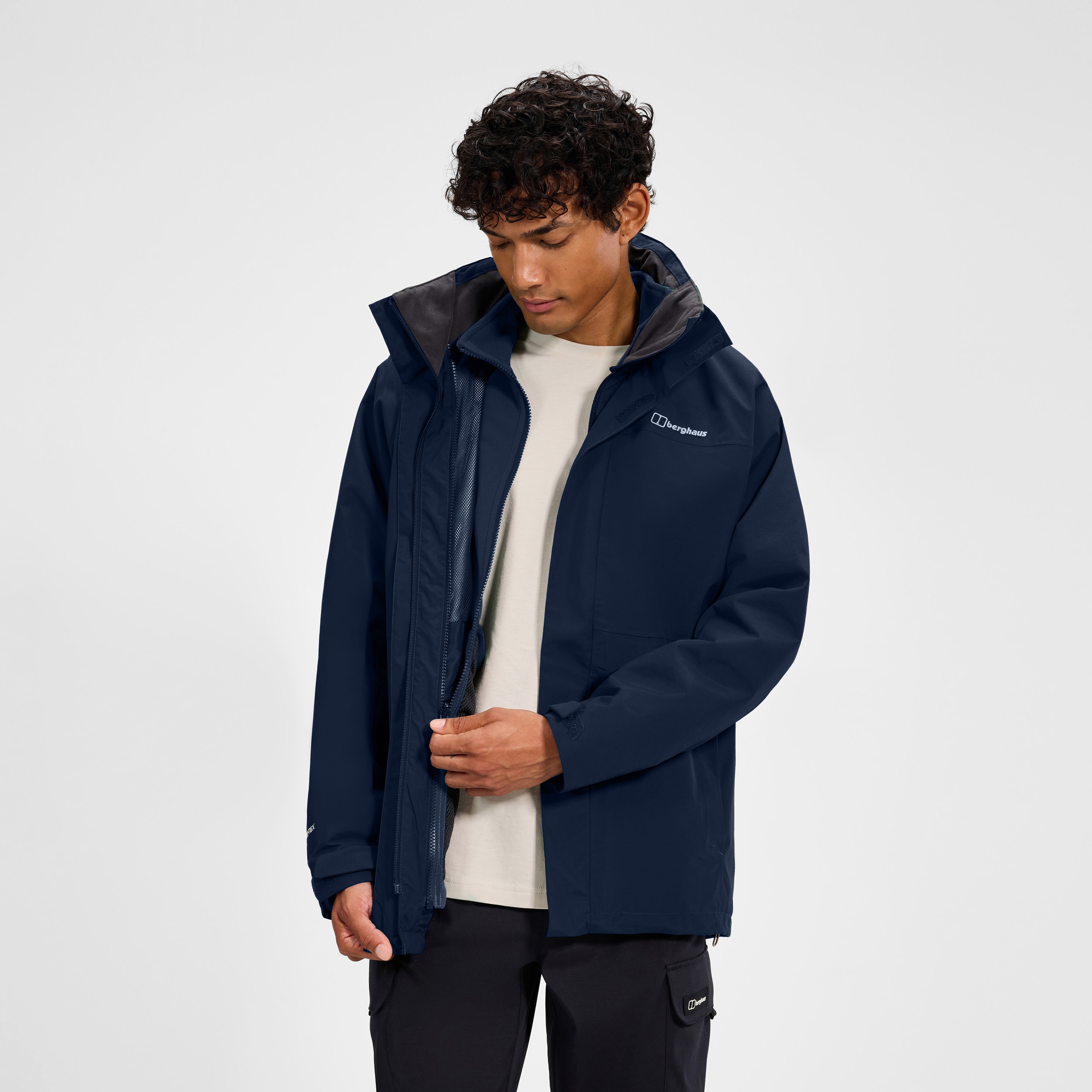Berghaus 3-in-1-Funktionsjacke "HILLWALKER 2.0 GEMINI 3IN1 JACKET" mit wasserdichter 2-lagiger GORE-TEX ePE Außenjacke, atmungsaktiv