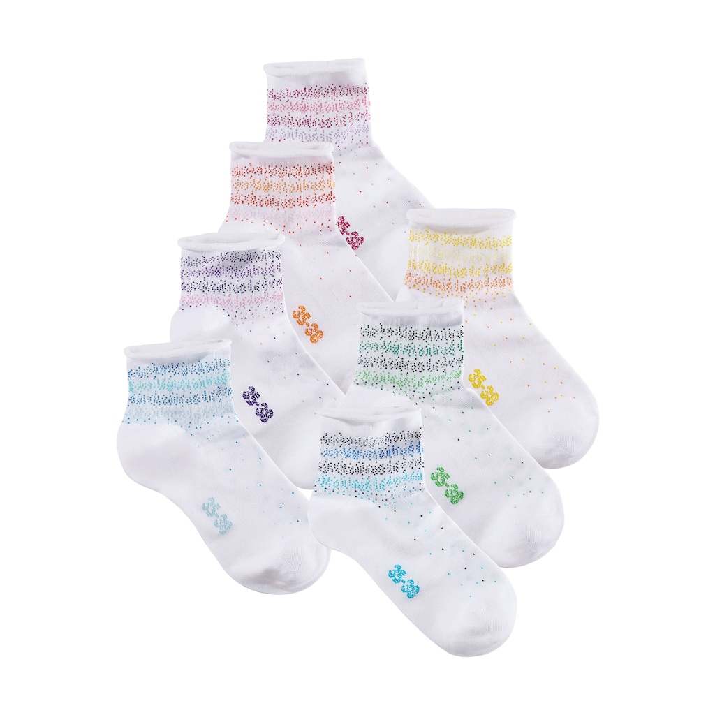 H.I.S Kurzsocken, (Set, 7 Paar)