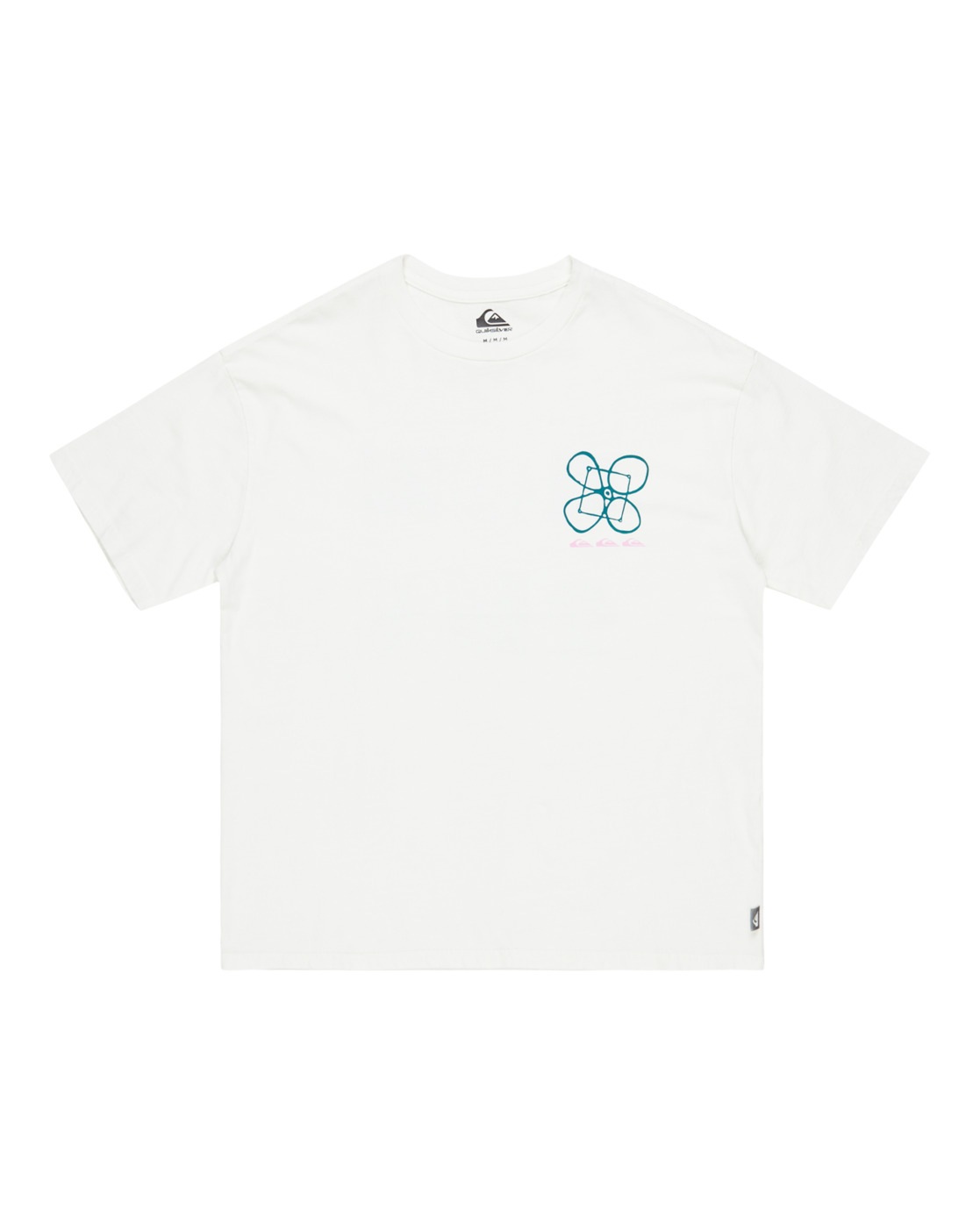 Quiksilver T-Shirt »Outside Inside«