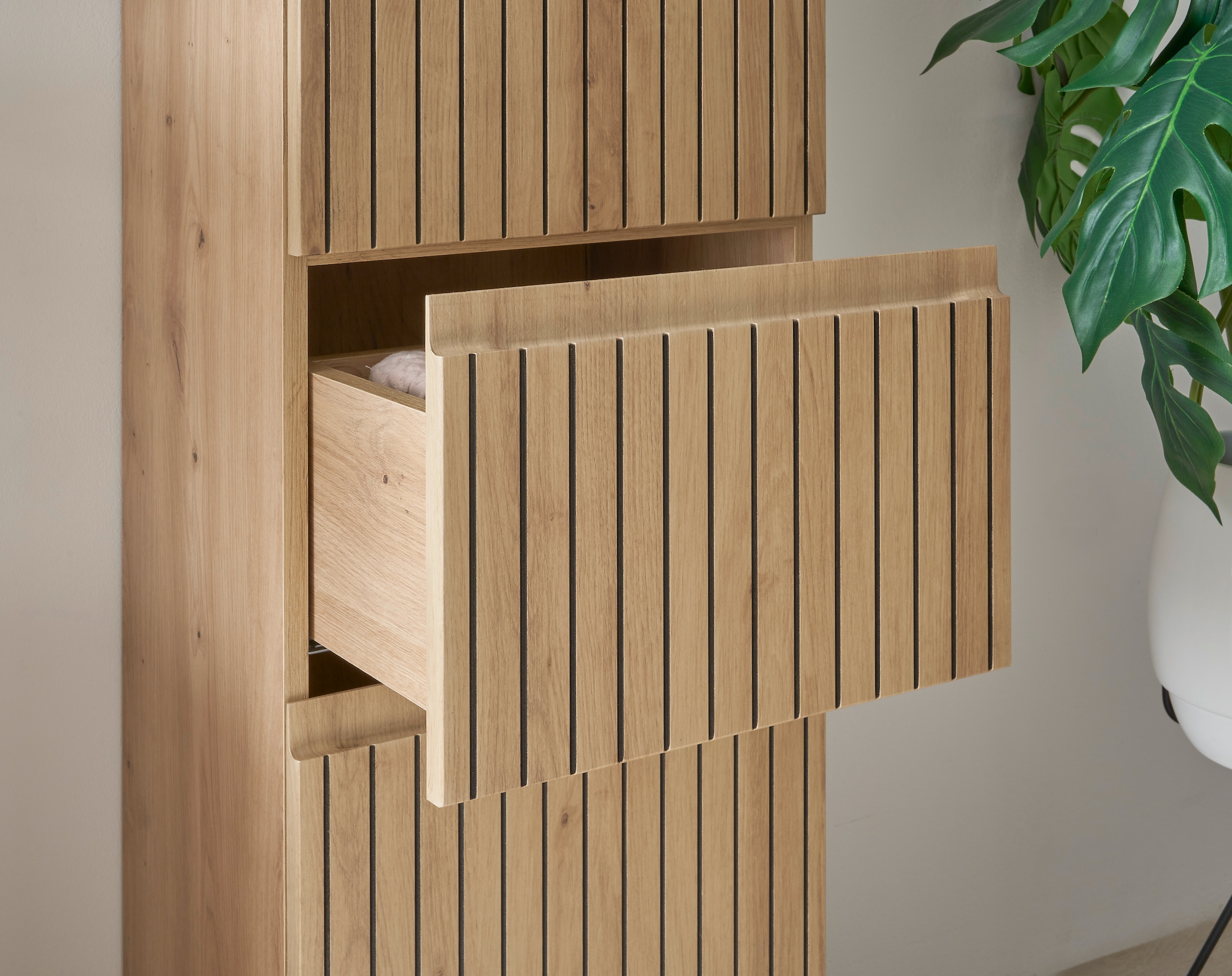 BASIC by Balculina Midischrank »Austin«, (1 St.), Breite 40 cm, Türanschlag L/R wechselbar, Soft-Close-Funktion
