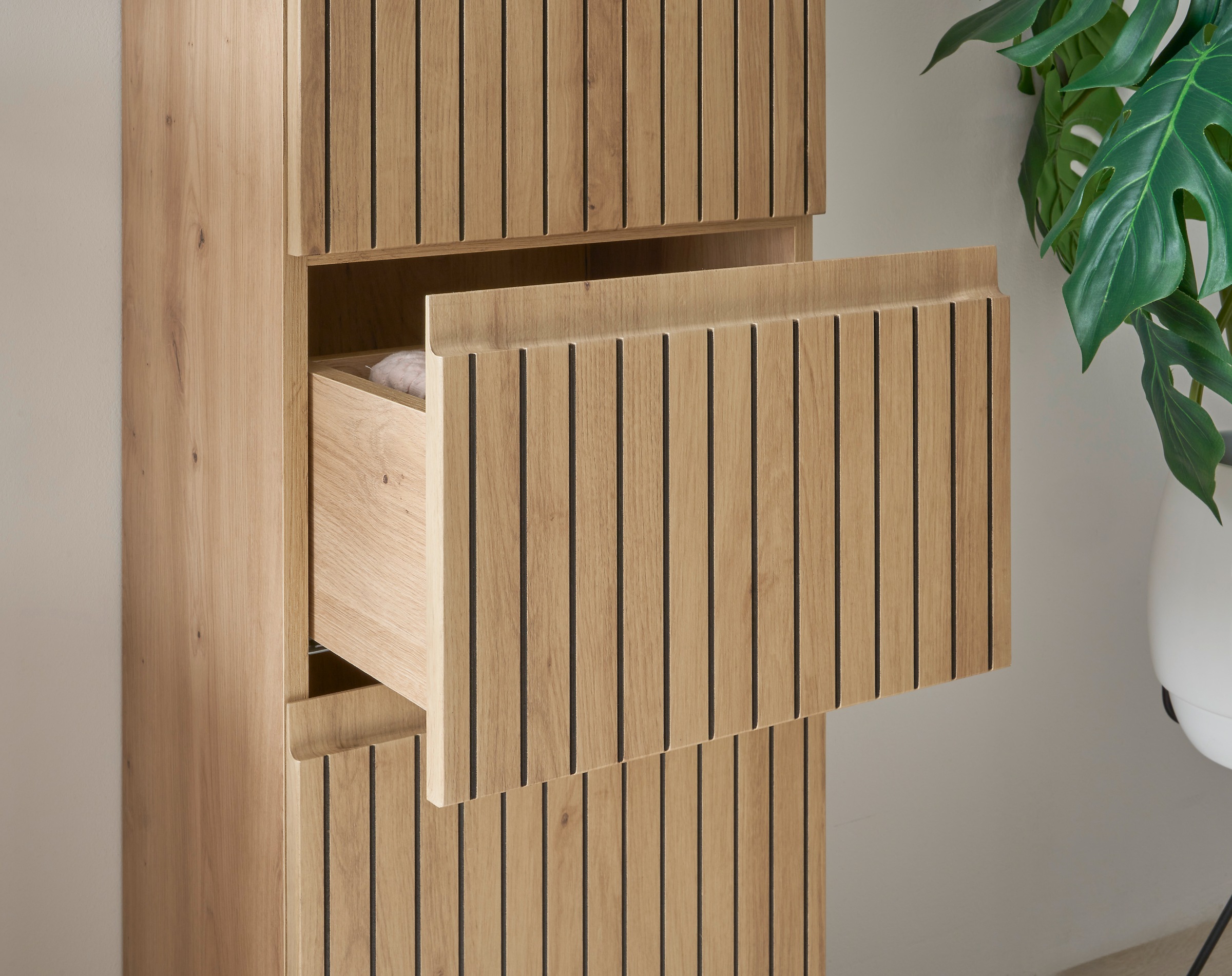 Thumbnail - BASIC by Balculina Badmöbel-Set "Austin" 4 Stk. tlg.