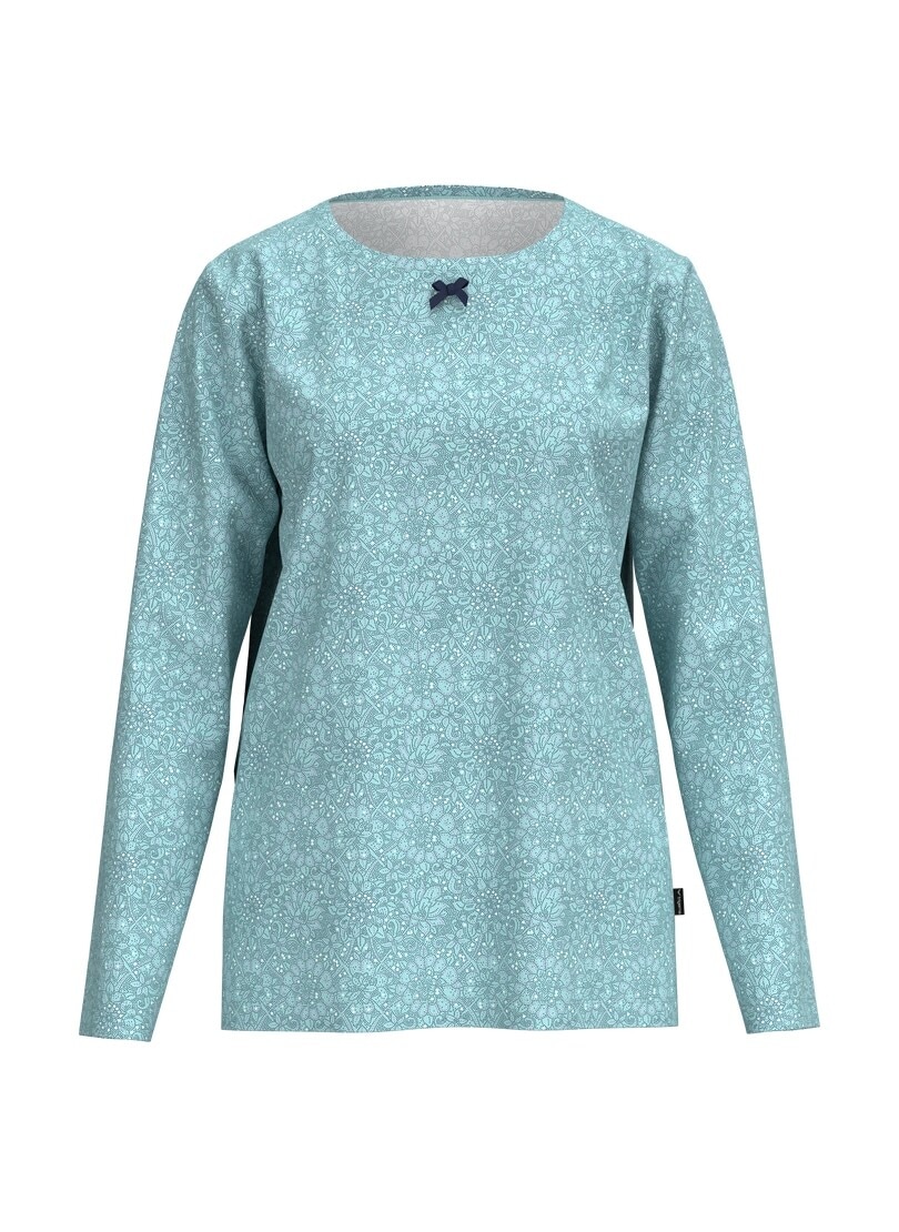 Trigema Schlafanzug »TRIGEMA Pyjama Oberteil mit Ornamentmuster« 1