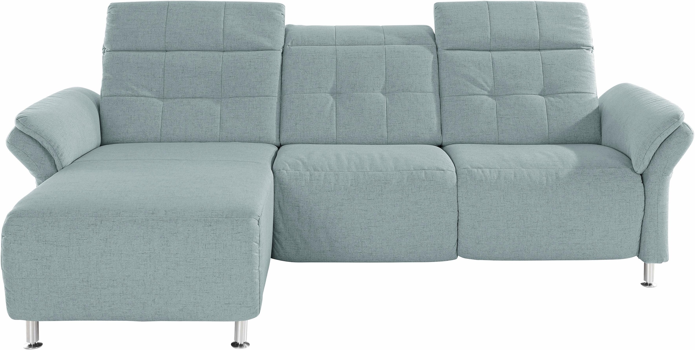 Home affaire Ecksofa "Manhattan L-Form" 2 Sitze mit elektrischer Relaxfunkt günstig online kaufen