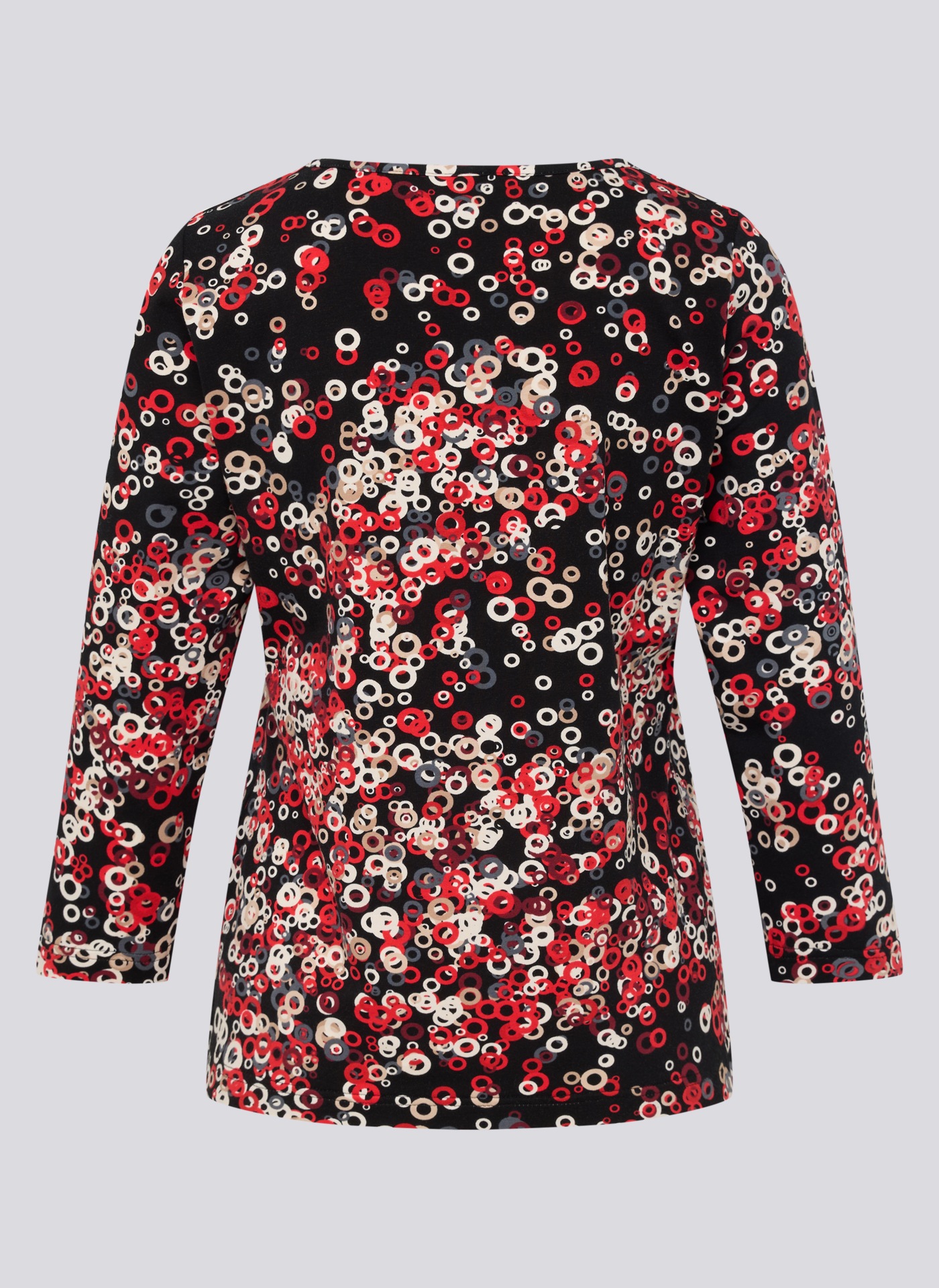 Thumbnail - Rabe 3/4-Arm-Shirt mit Rundhals, gemustert