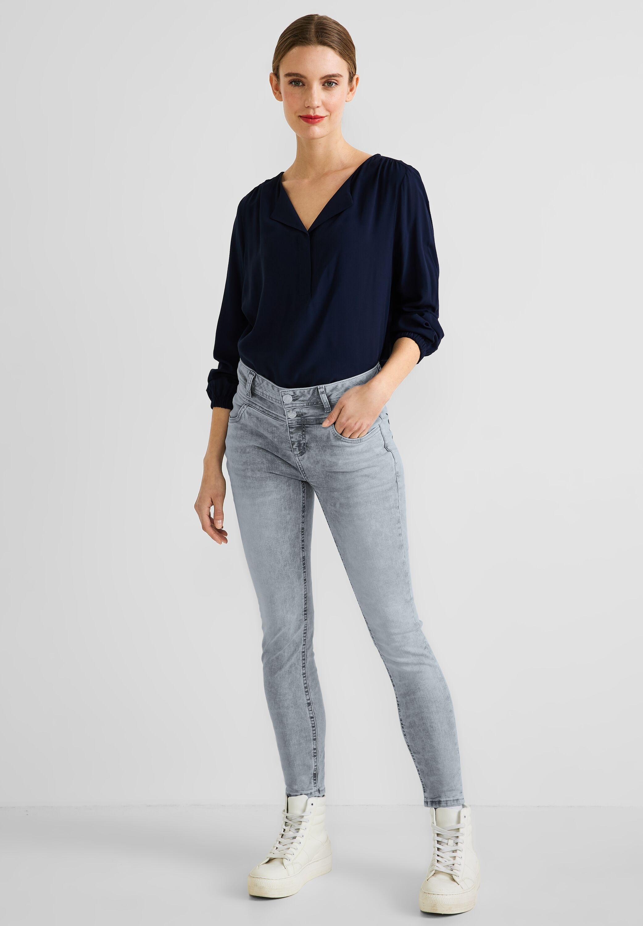STREET ONE Slim-fit-Jeans, 4-Pocket Style
