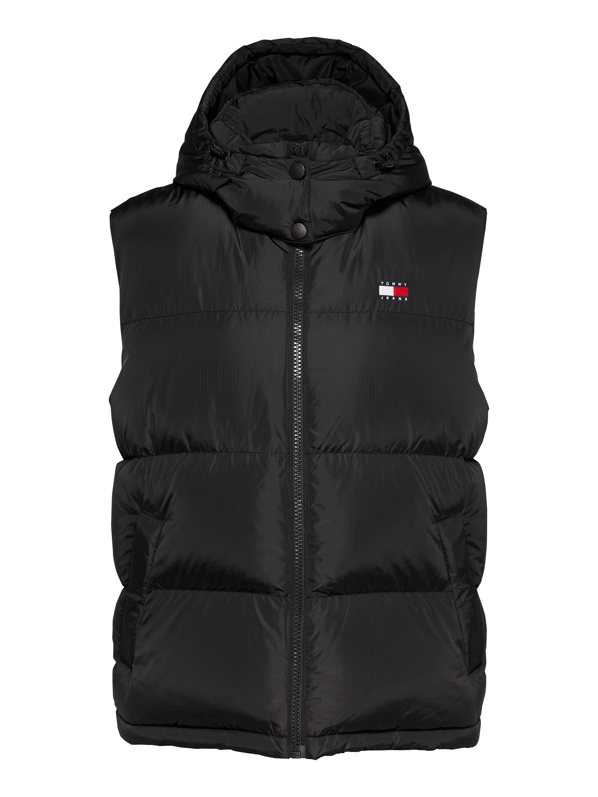 Tommy Jeans Steppweste "TJW ALASKA PUFFER VEST", mit Logostickerei