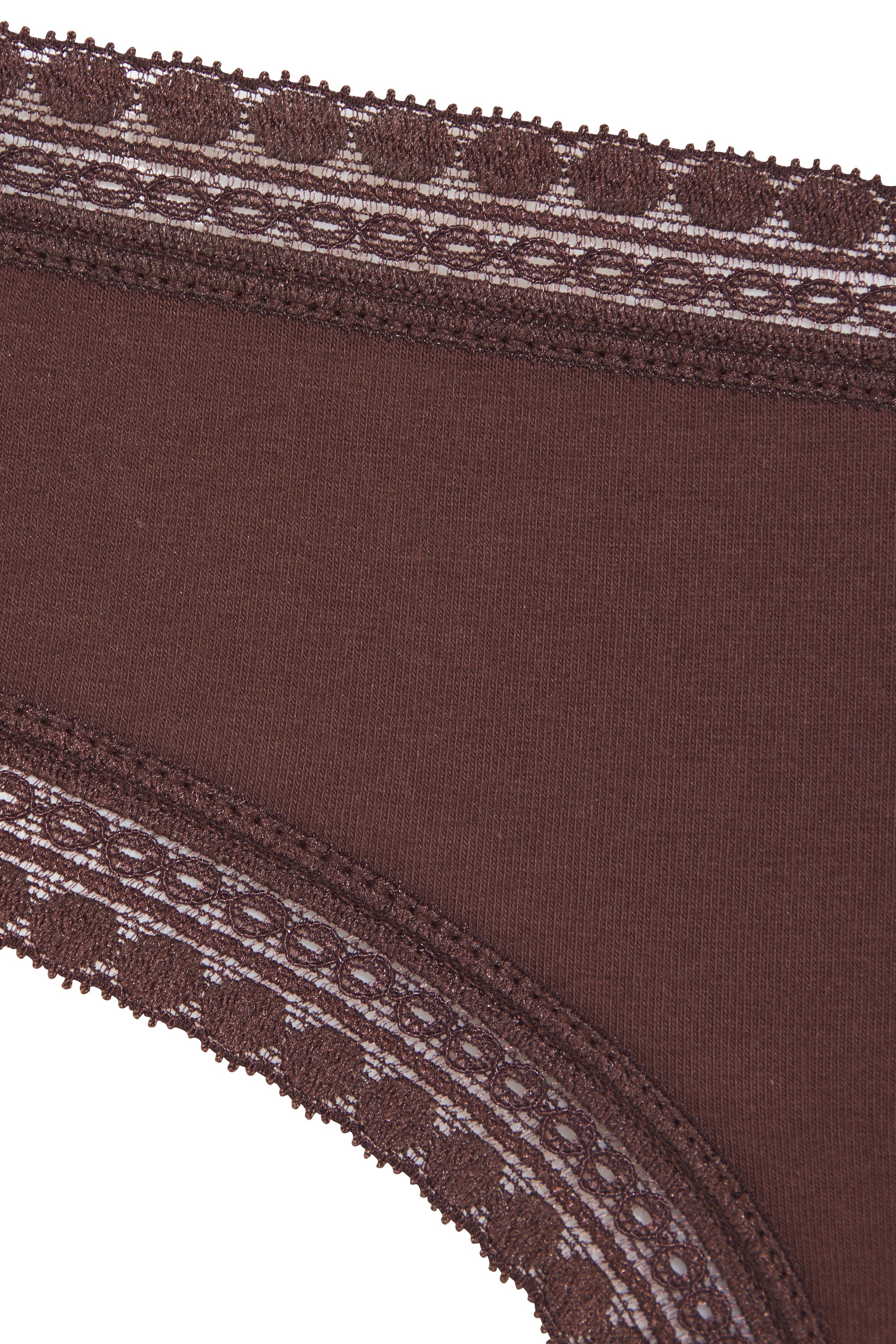 LASCANA Brasilslip 3er-Set, aus elastischer Baumwolle mit weicher Spitze günstig online kaufen