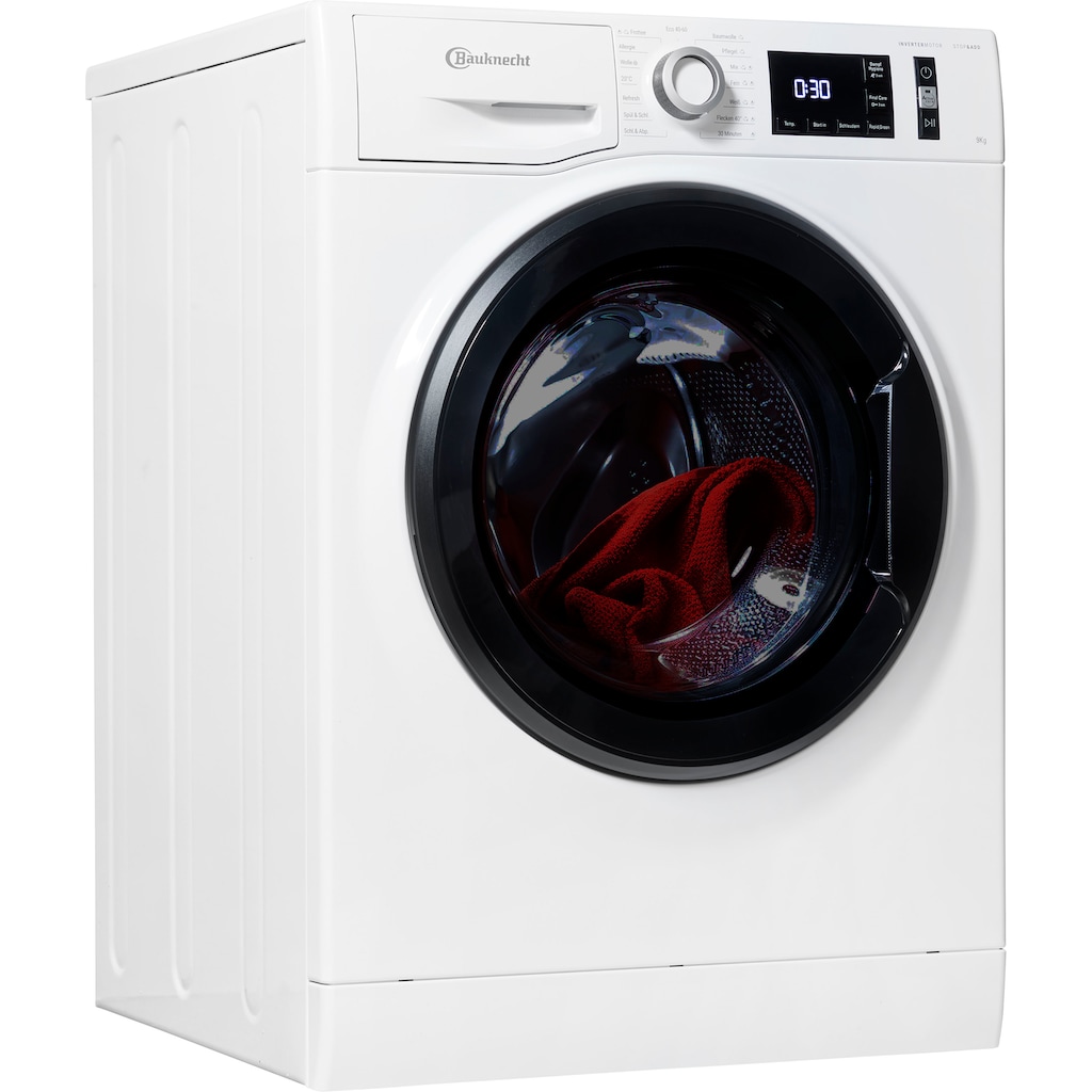 BAUKNECHT Waschmaschine »Super Eco 9464 A«, Super Eco 9464 A, 9 kg, 1400 U/min