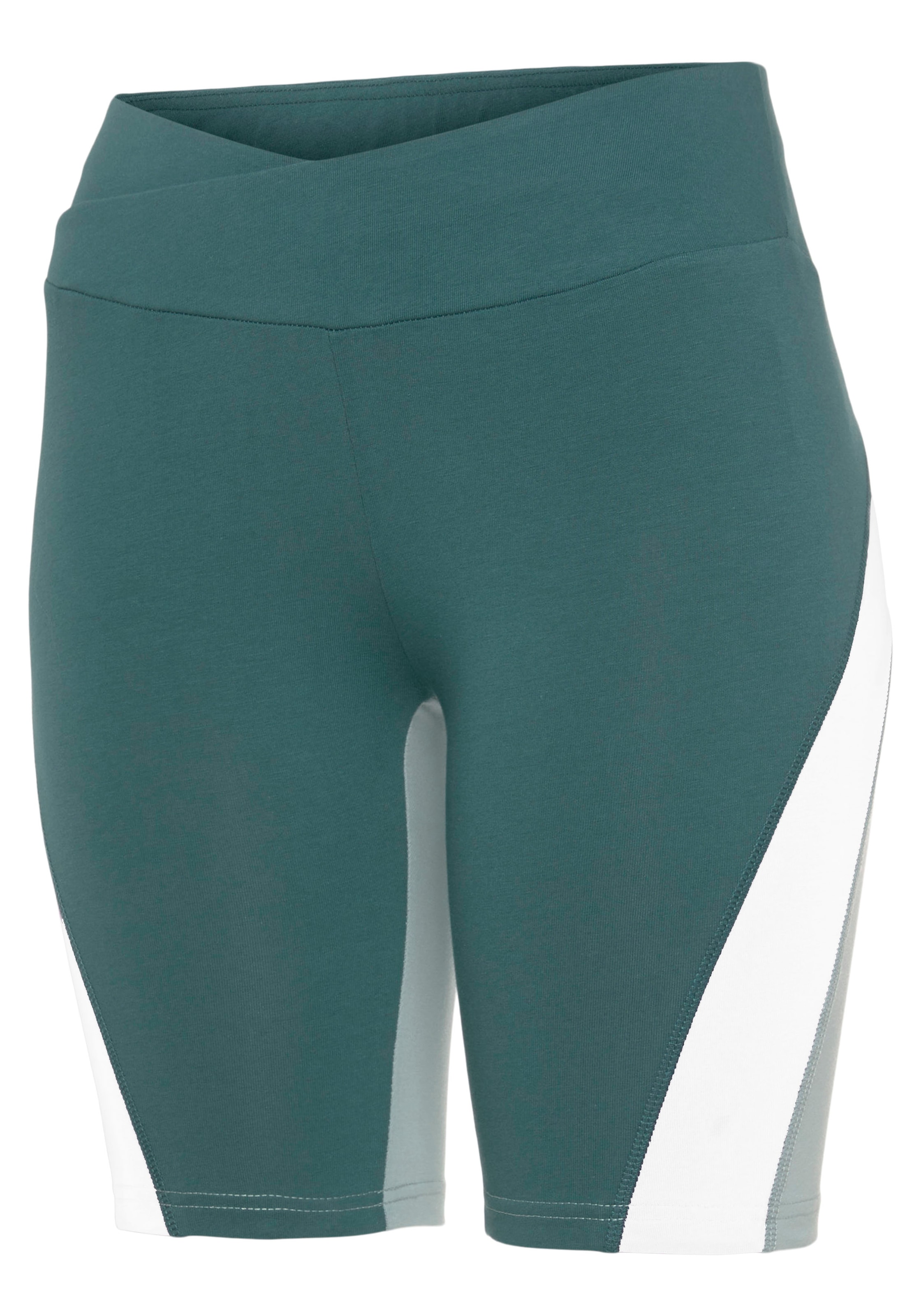 LASCANA ACTIVE Radlerhose, Sporthose mit breitem V-Bündchen