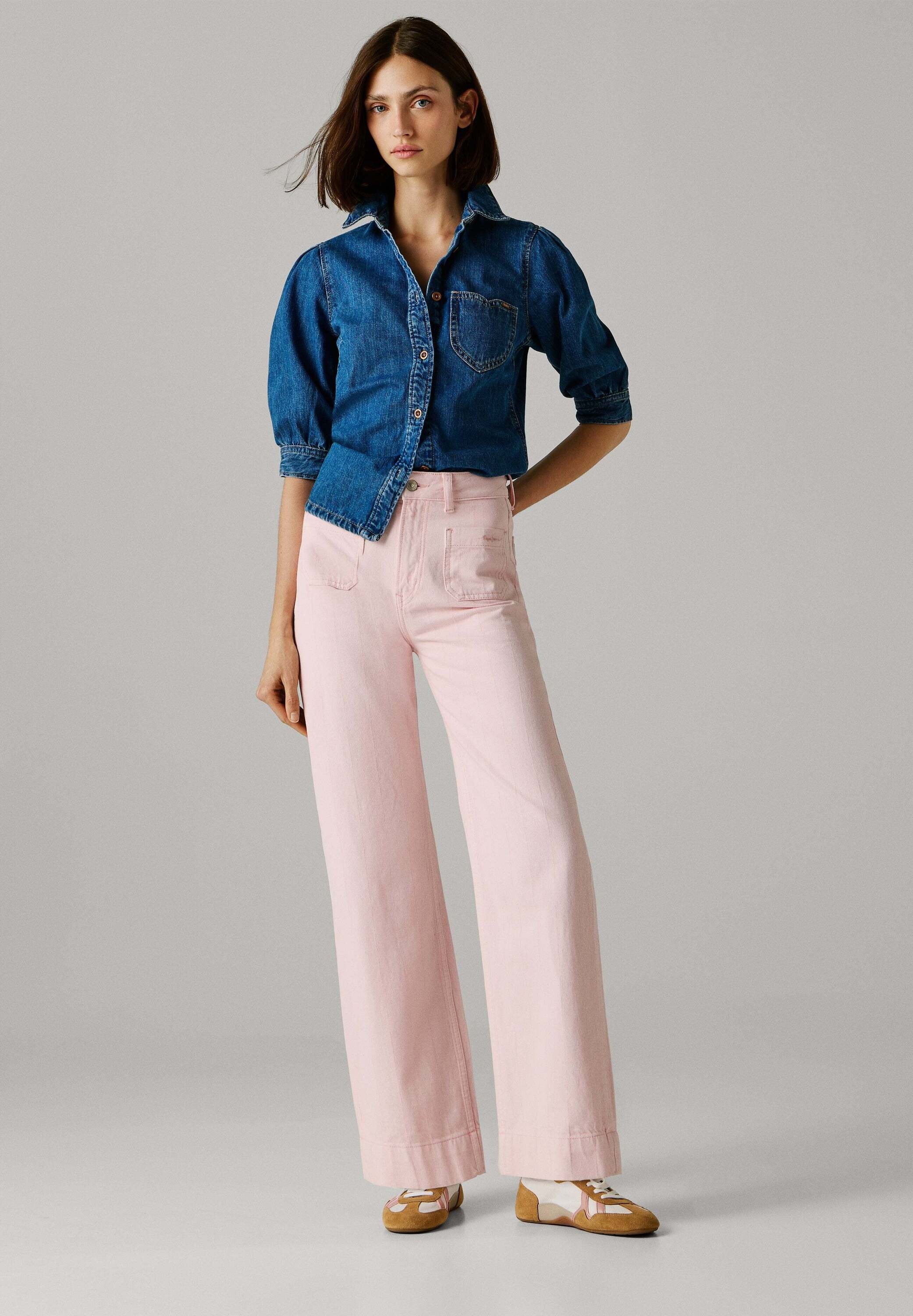 Pepe Jeans Straight-Jeans »trousers STRAIGHT JEANS UHW LEXA«
