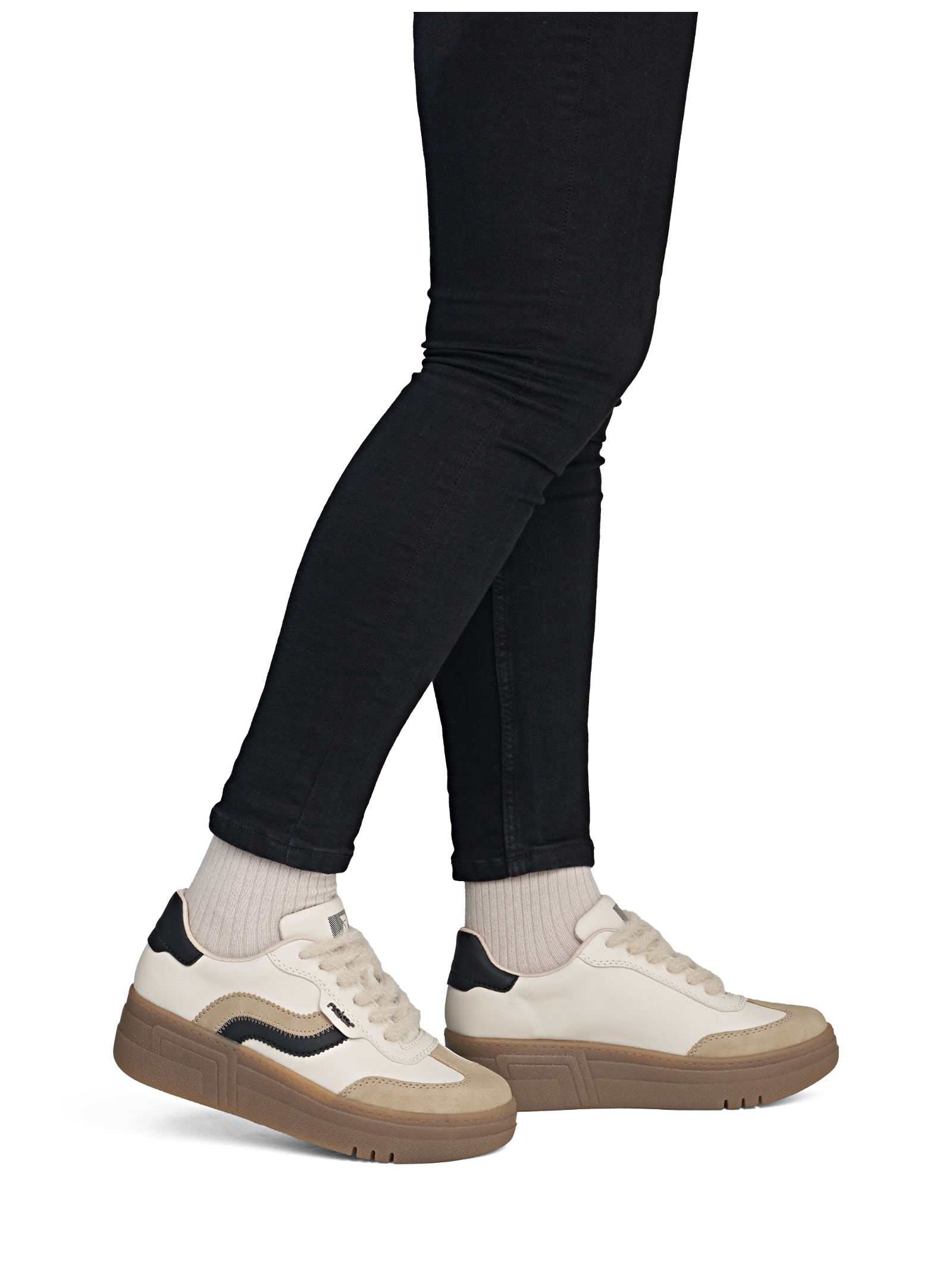 Rieker Plateausneaker »Rieker Sneaker Lederimitat«