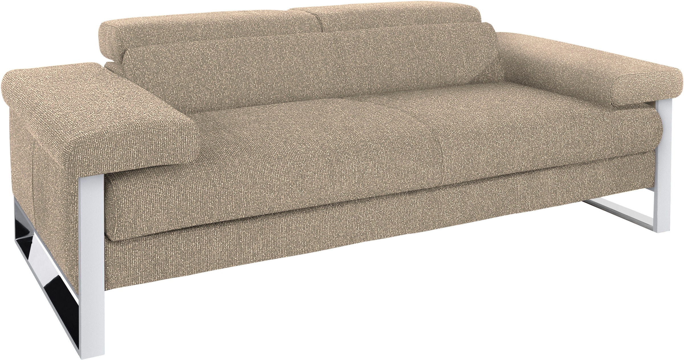 W.SCHILLIG 2-Sitzer "finn", German Design Award 2016, Fußgestell Chrom glän günstig online kaufen