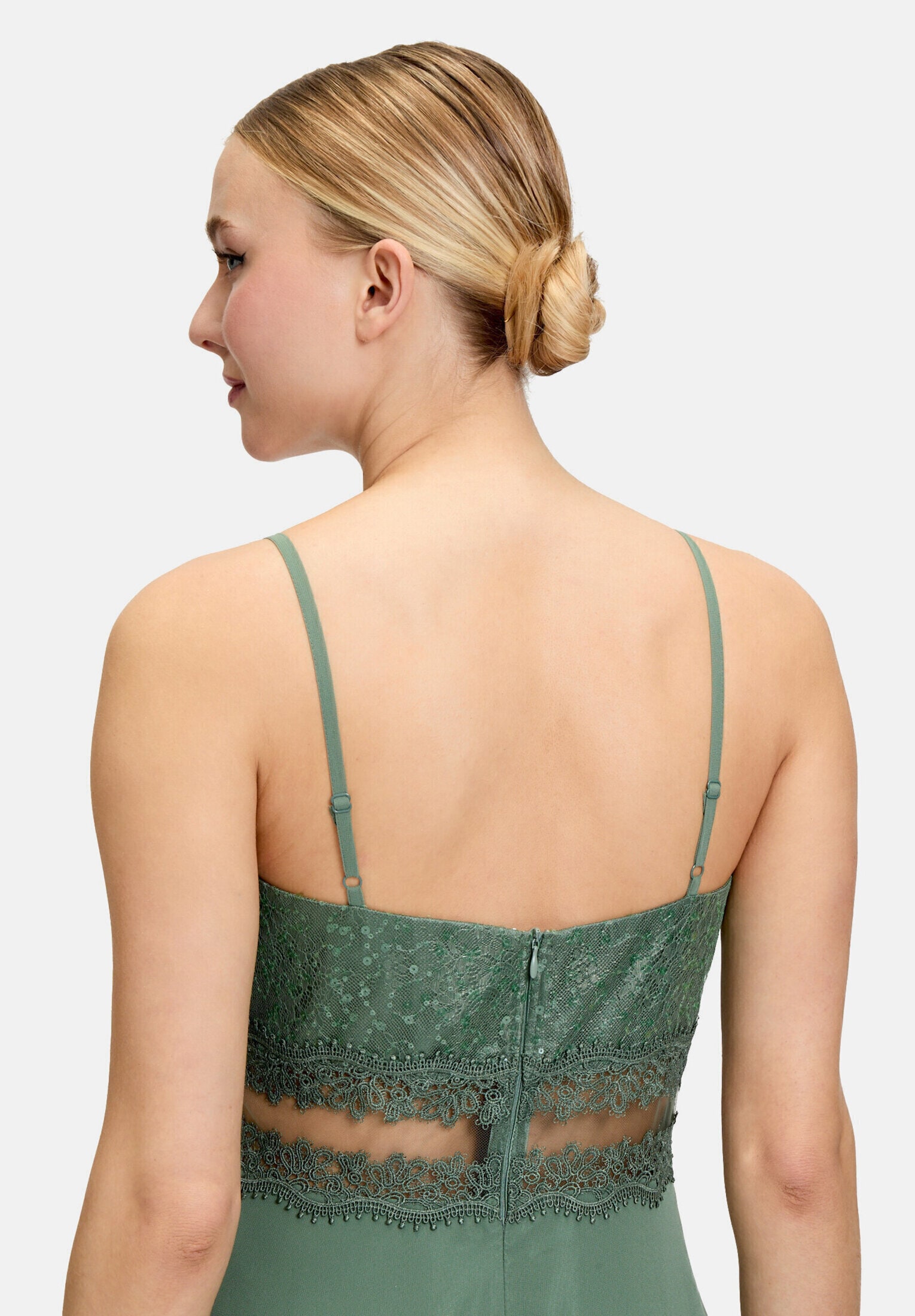 Vera Mont Abendkleid »Damen mit Spitze« Ohne Tasche Dekoelemente