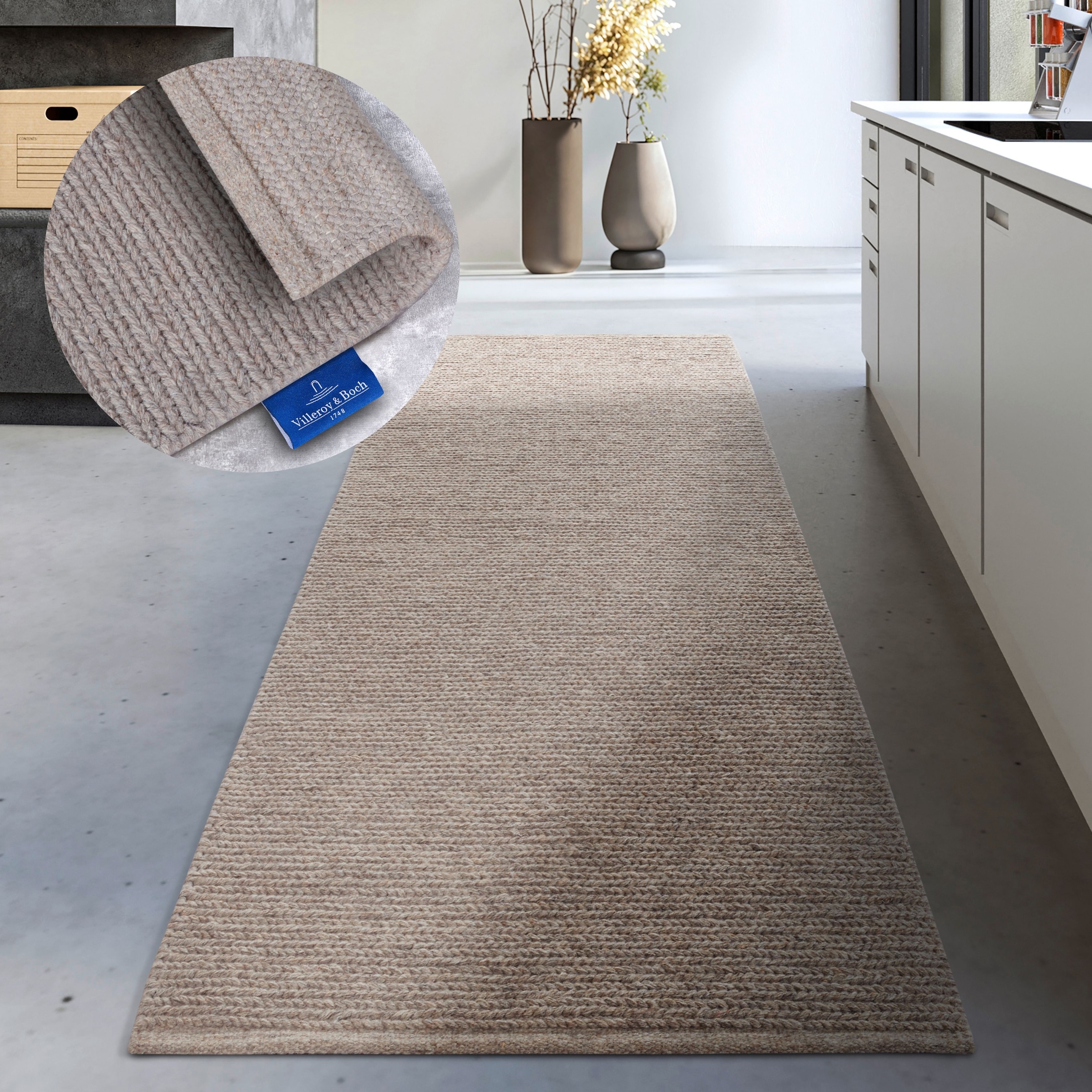 Villeroy & Boch Wollteppich "Francois" rechteckig 7 mm Höhe in rund, oval, günstig online kaufen