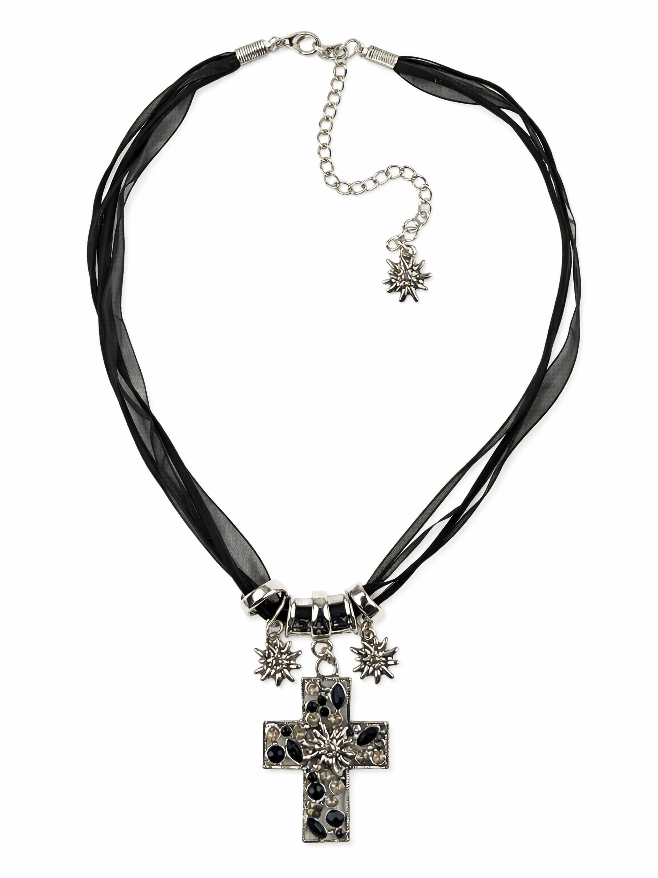 Allgäu Rebell Kette mit Anhänger "Hannelore" mit kleinen Edelweiß günstig online kaufen