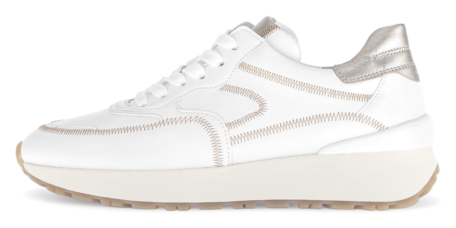 Gabor Plateausneaker, Freizeitschuh, Halbschuh, Schnürschuh mit Best Fitting Funktion