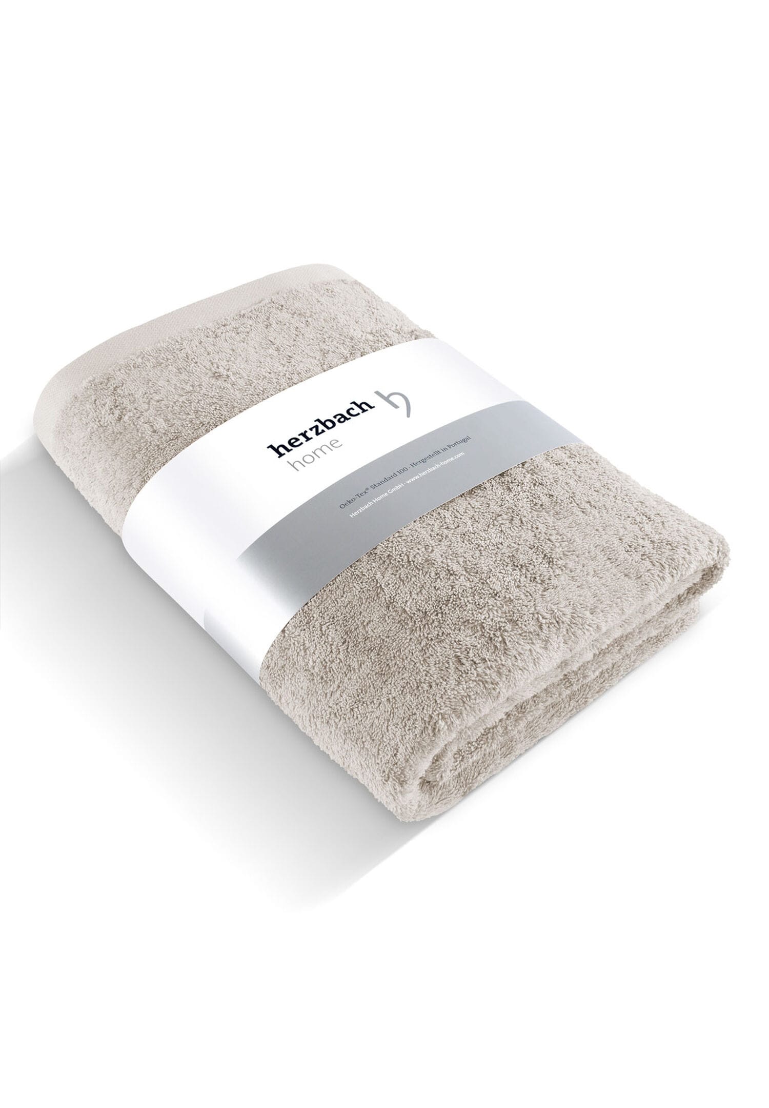 herzbach home Saunatuch "Pura" 550g/m², Premium-Qualität, 100% Baumwolle, einfarbig