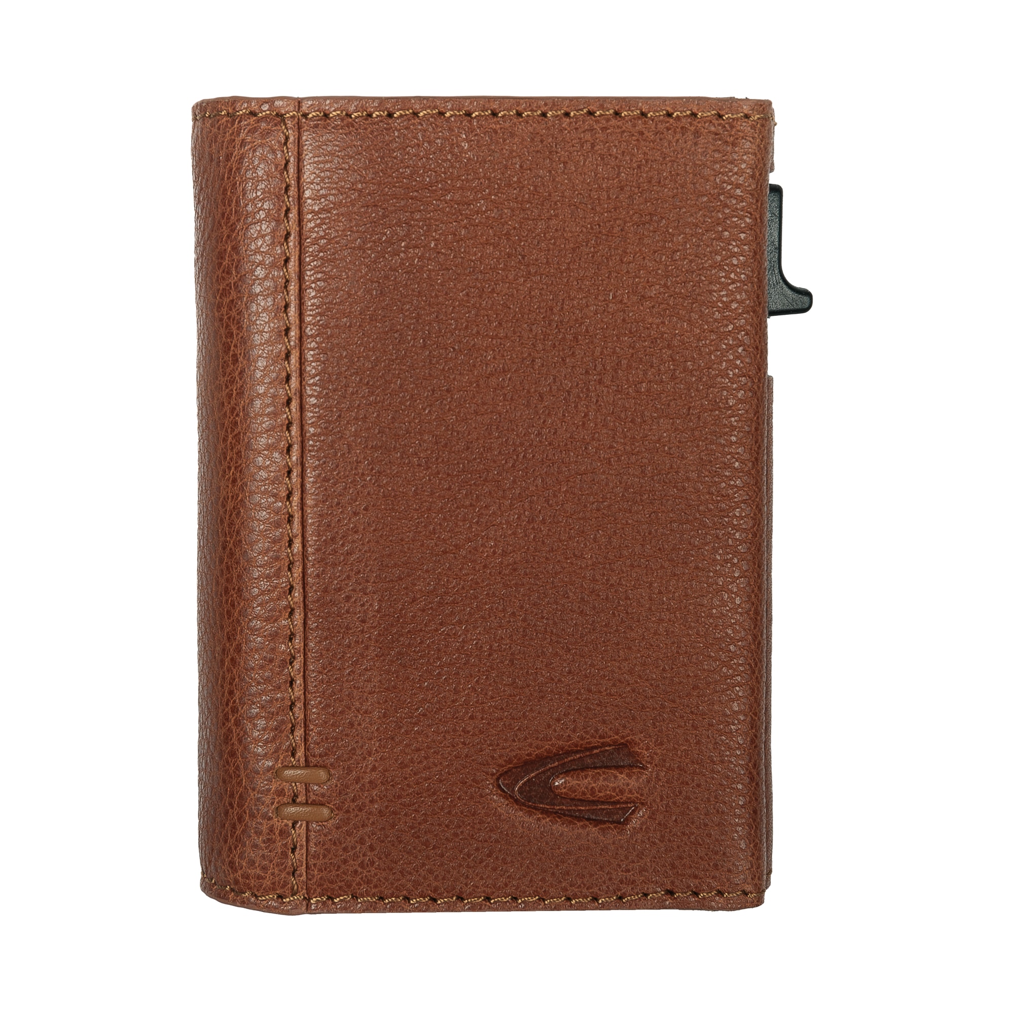 camel active Kartenetui »Thunder« Leder-Herrenbörse mit Kartenschieber, Magnethalterung und RFID-Schutz