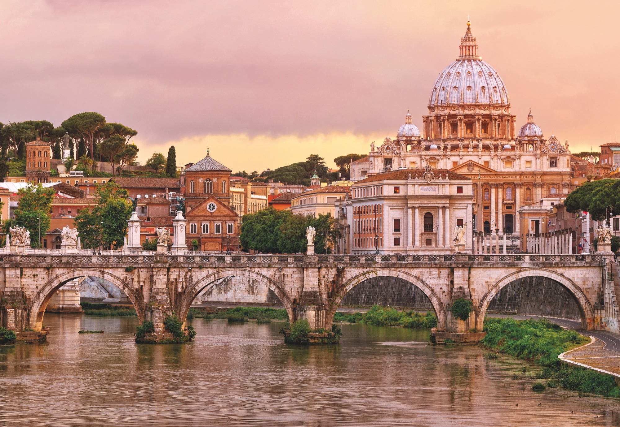 Komar Fototapete »Rome«, 368x254 cm (Breite x Höhe), inklusive Kleister auf  Rechnung | BAUR