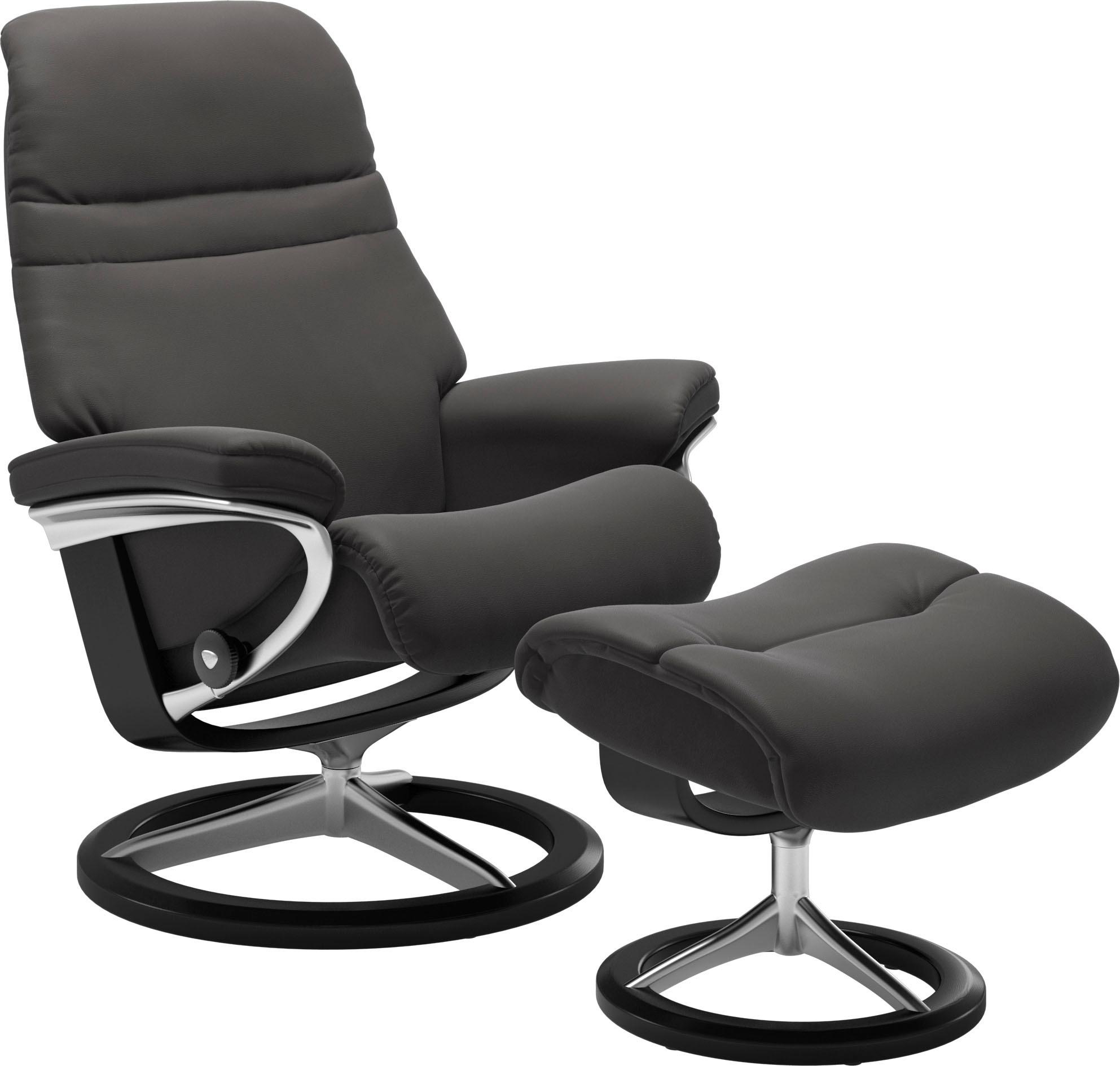 Stressless "Sunrise" Relaxsessel mit Hocker, mit Signature Base, Größe S, G günstig online kaufen