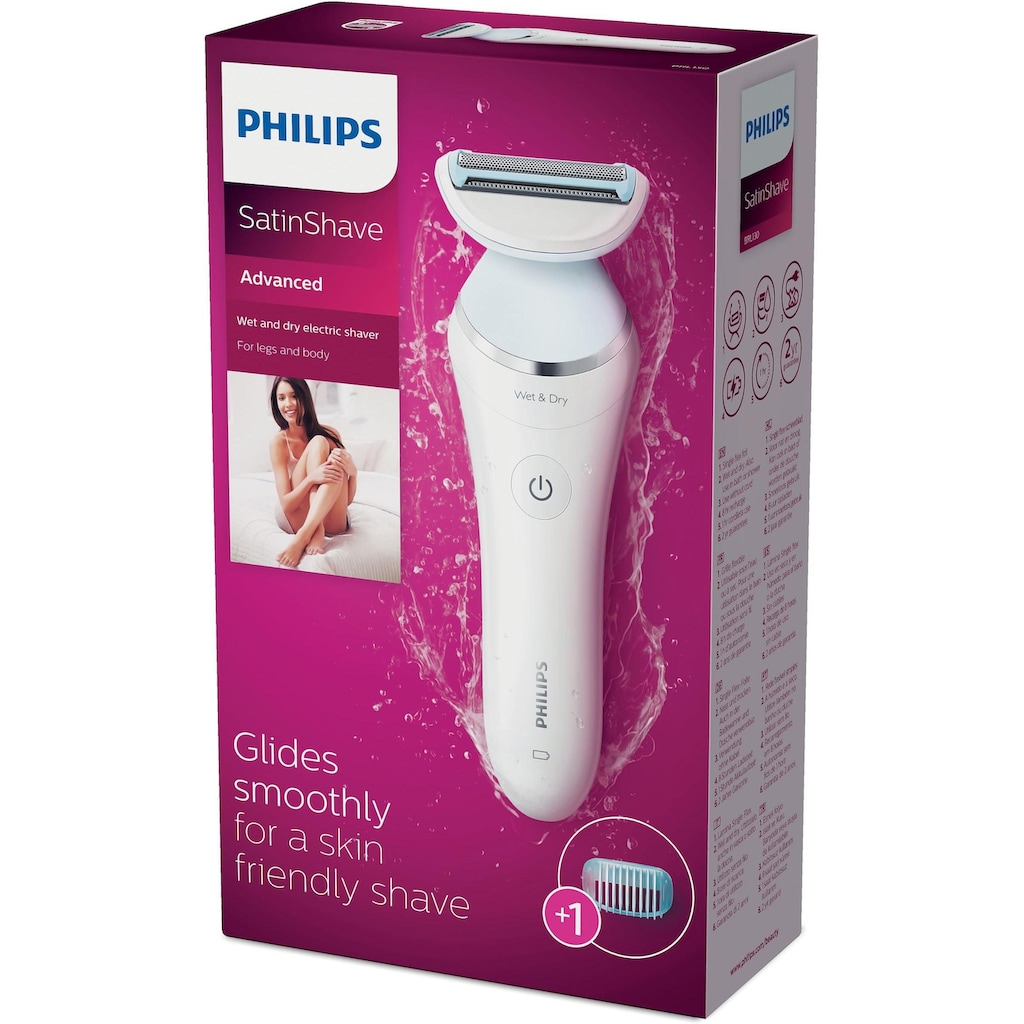 Philips Elektrorasierer »SatinShave Advanced BRL130/00«, 1 St. Aufsätze